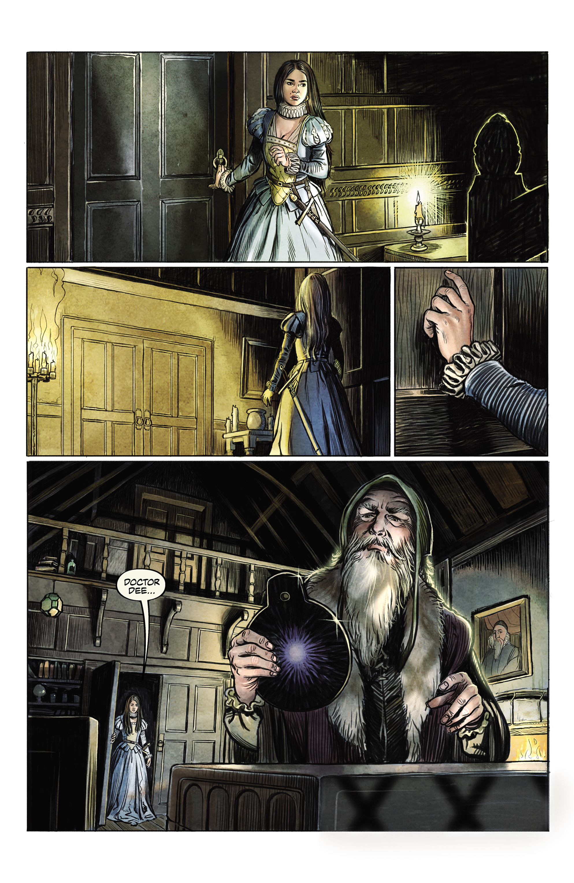 Read online The Shadow Glass comic -  Issue #1 - 27