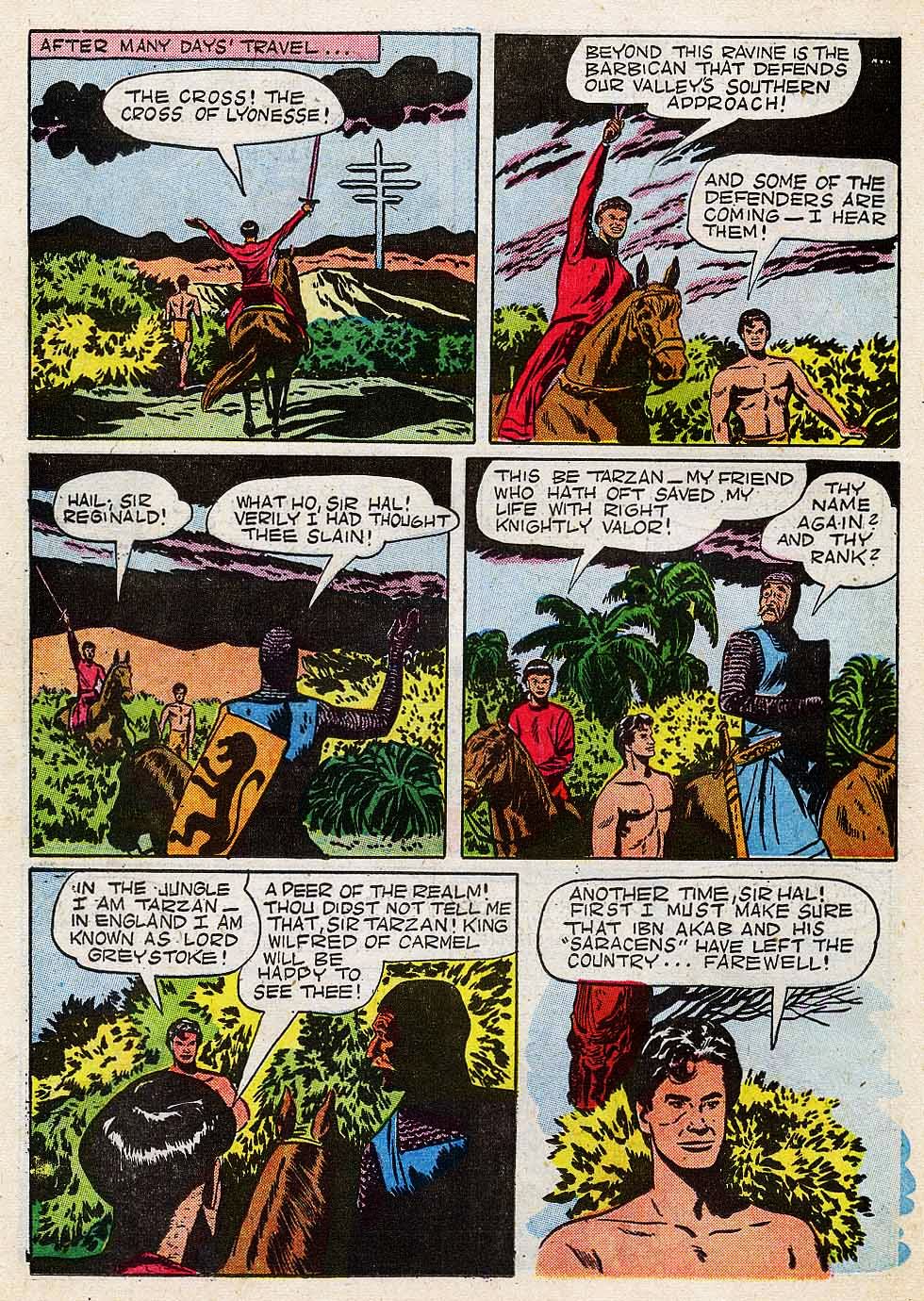 Read online Tarzan (1948) comic -  Issue #13 - 26
