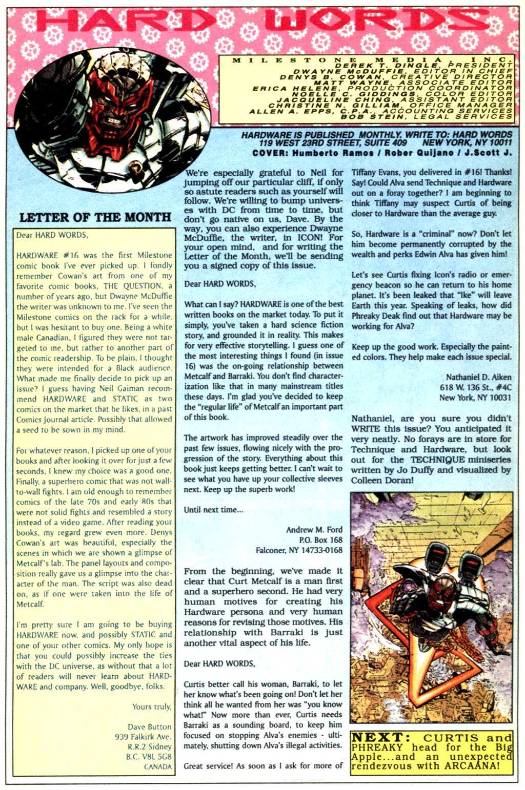 Read online Hardware comic -  Issue #19 - 24