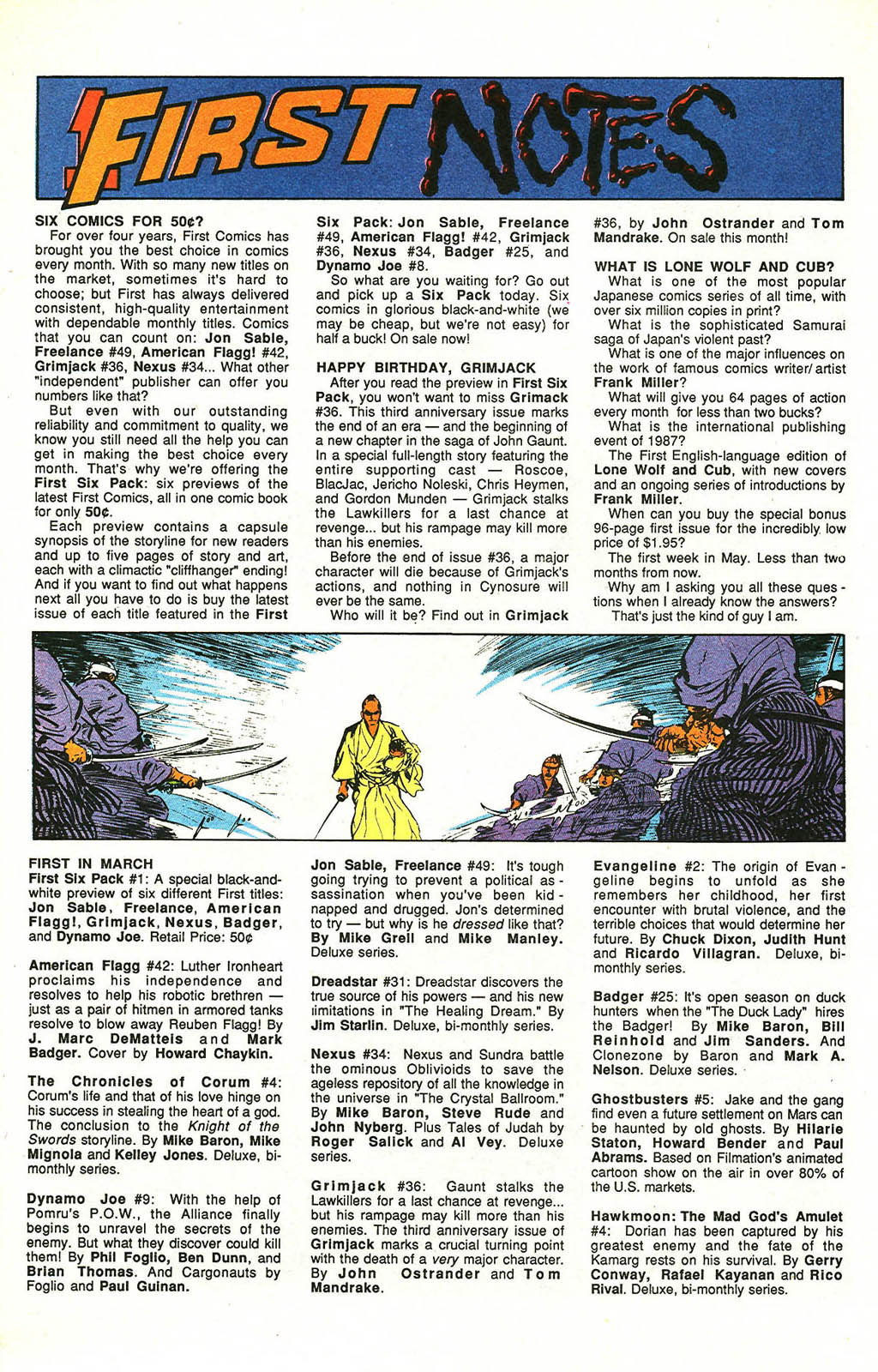 Read online Grimjack comic -  Issue #36 - 22