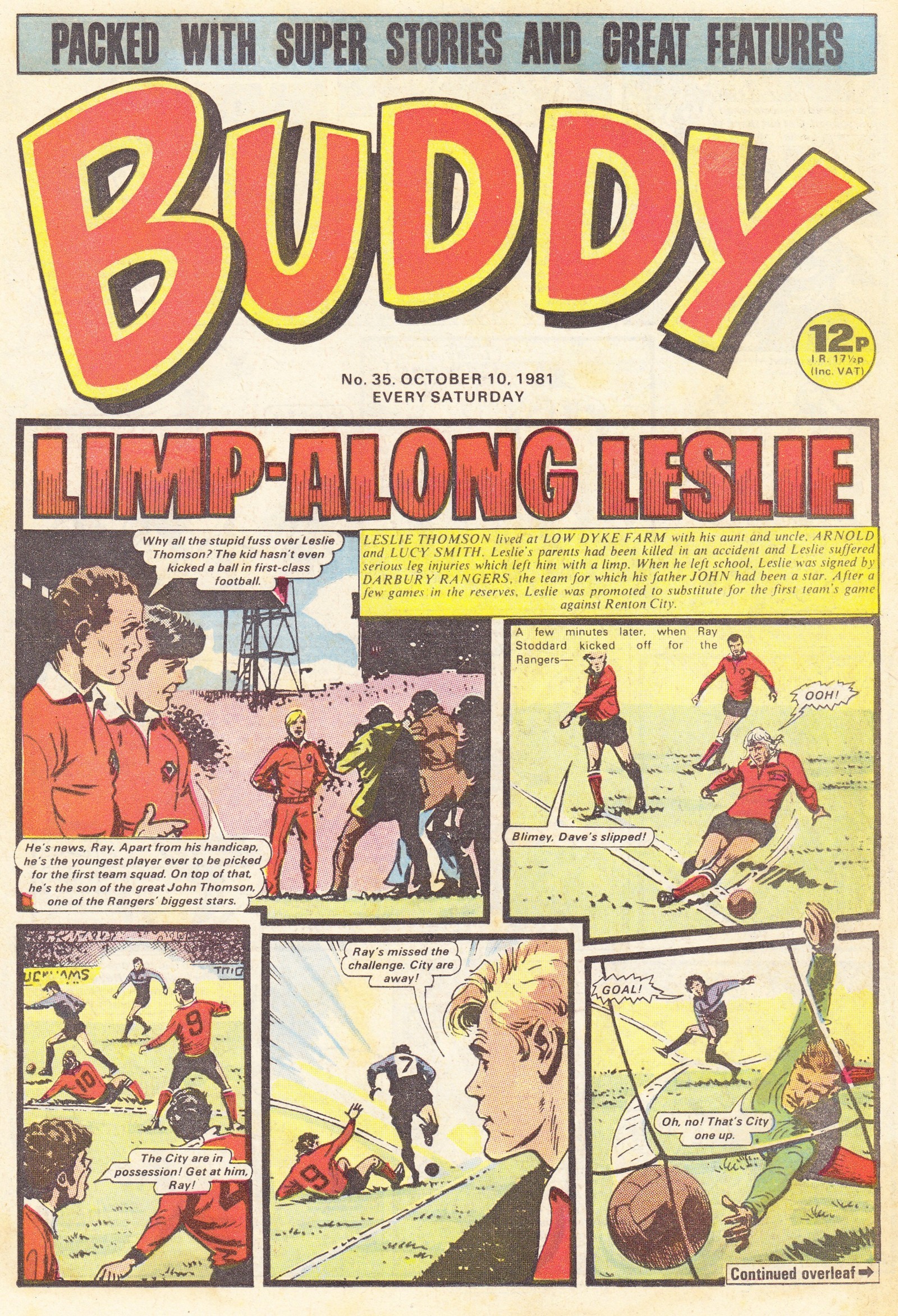 Read online Buddy comic -  Issue #35 - 1
