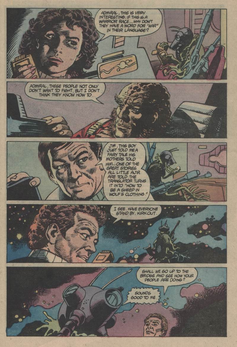 Read online Star Trek (1984) comic -  Issue #24 - 18