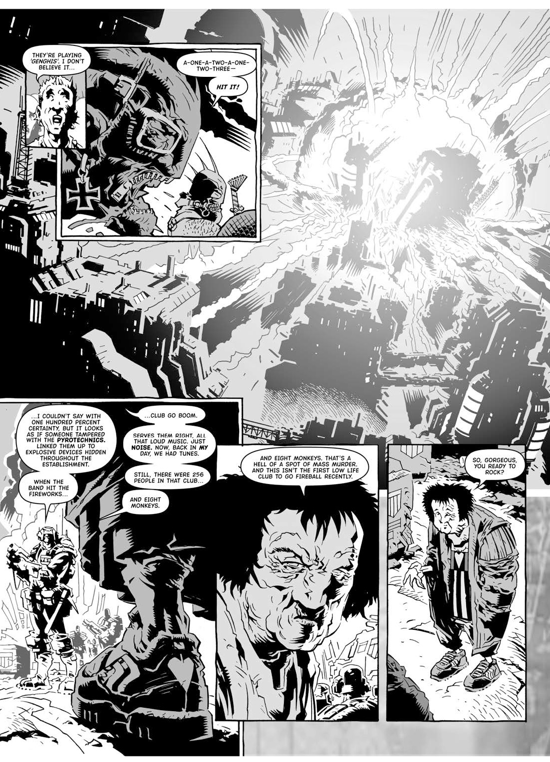 Read online Mega-City Undercover comic -  Issue # TPB 1 - 127