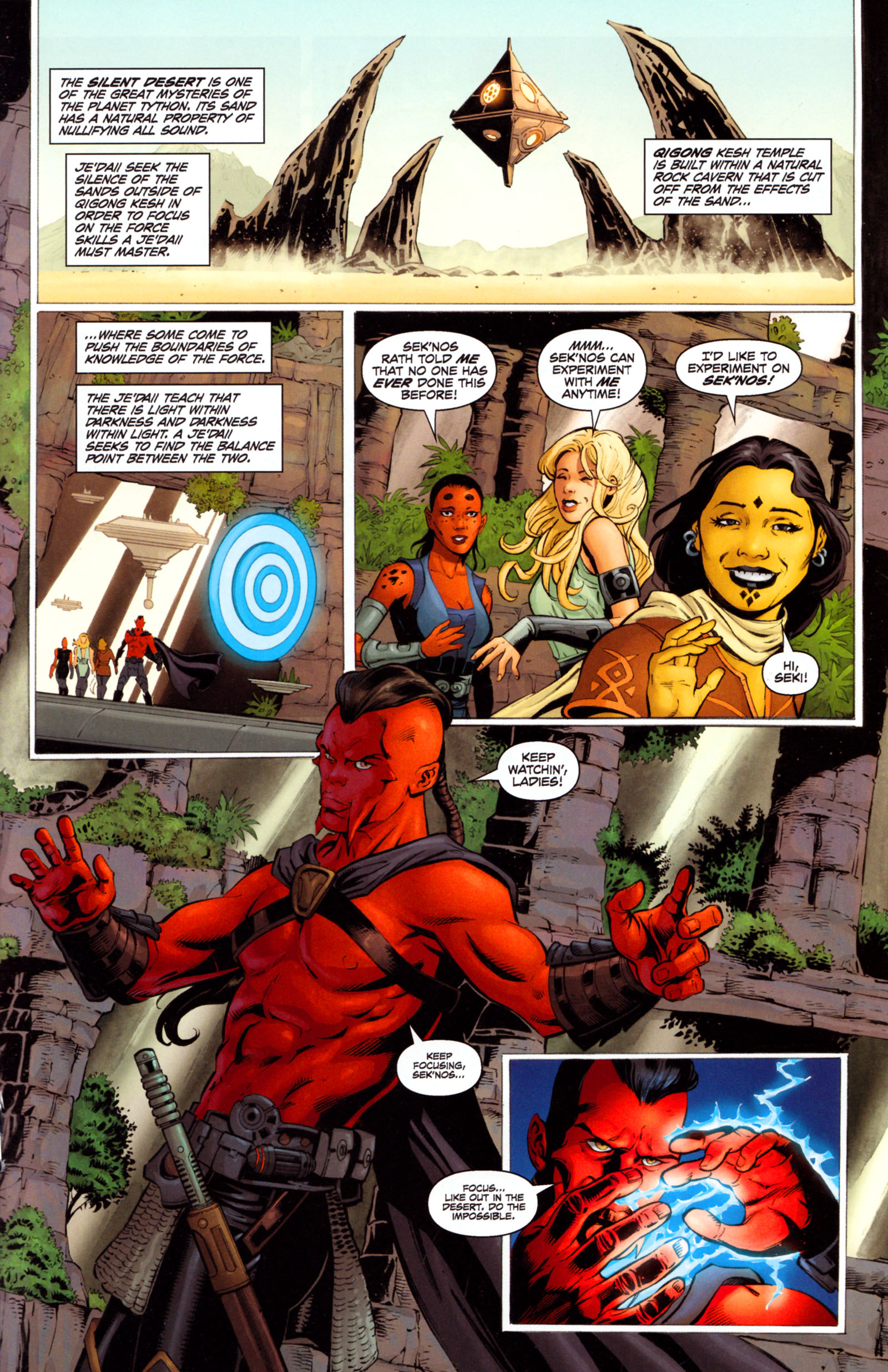 Read online Star Wars: Dawn Of The Jedi - Force Storm comic -  Issue #2 - 17