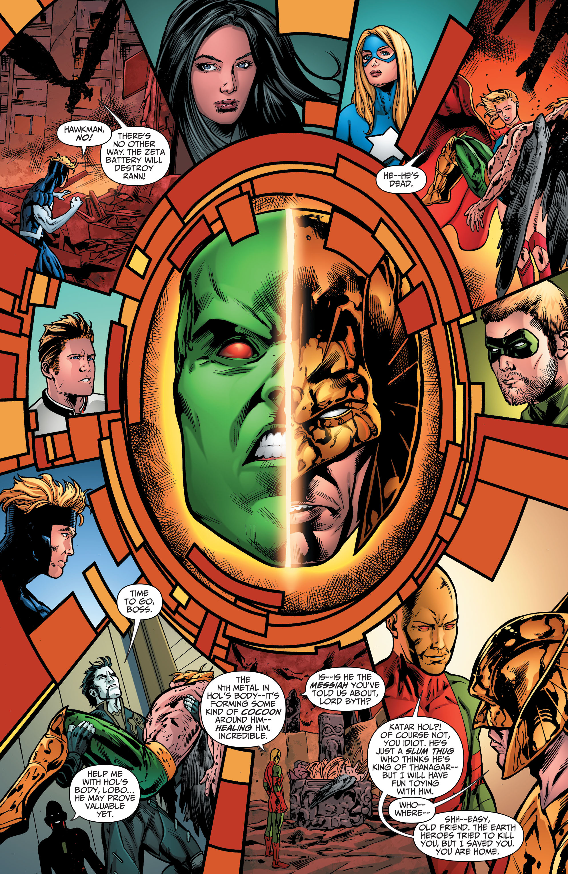 Read online Justice League United comic -  Issue #9 - 12