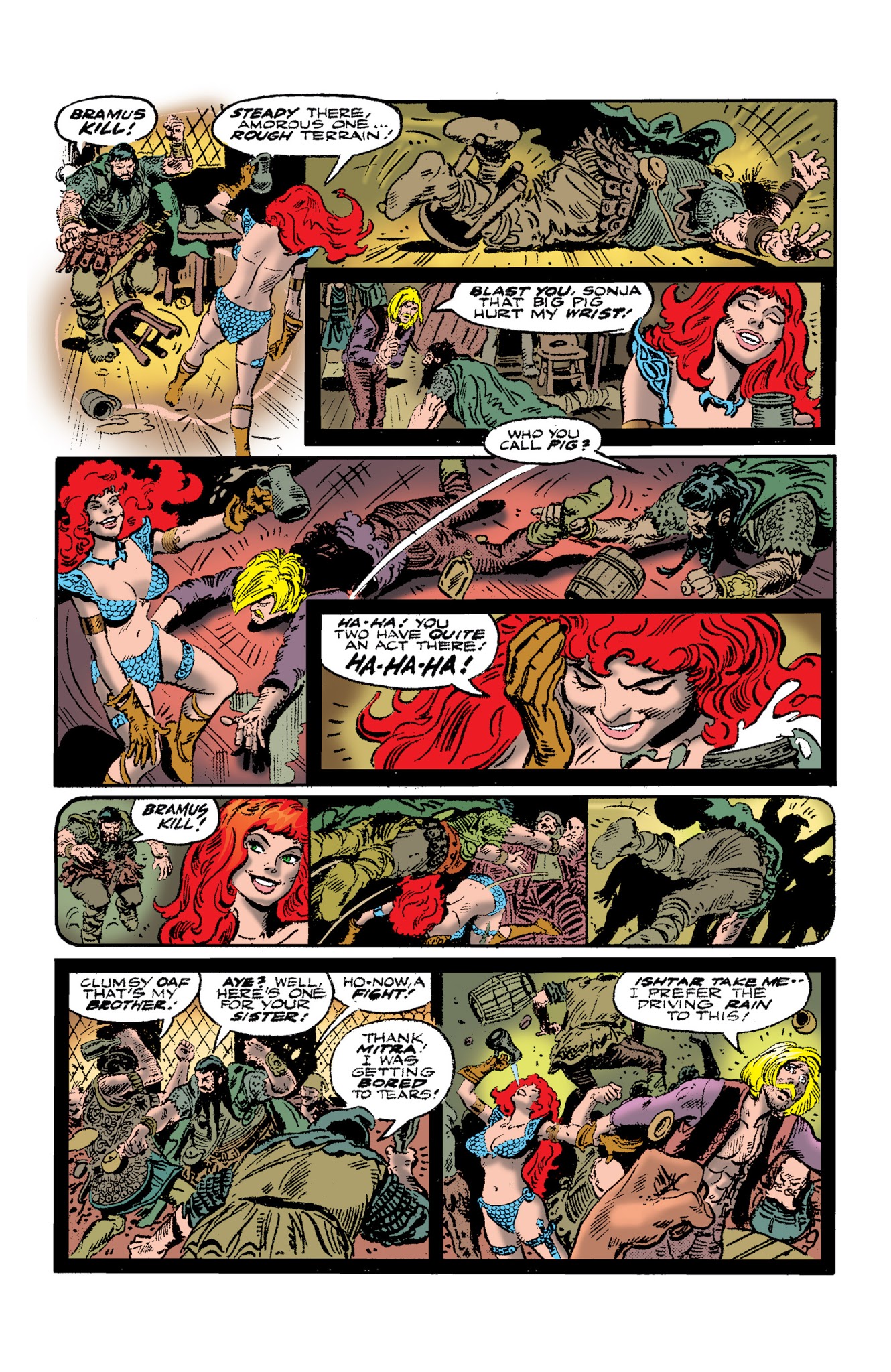 Read online The Adventures of Red Sonja comic -  Issue # TPB 1 - 83