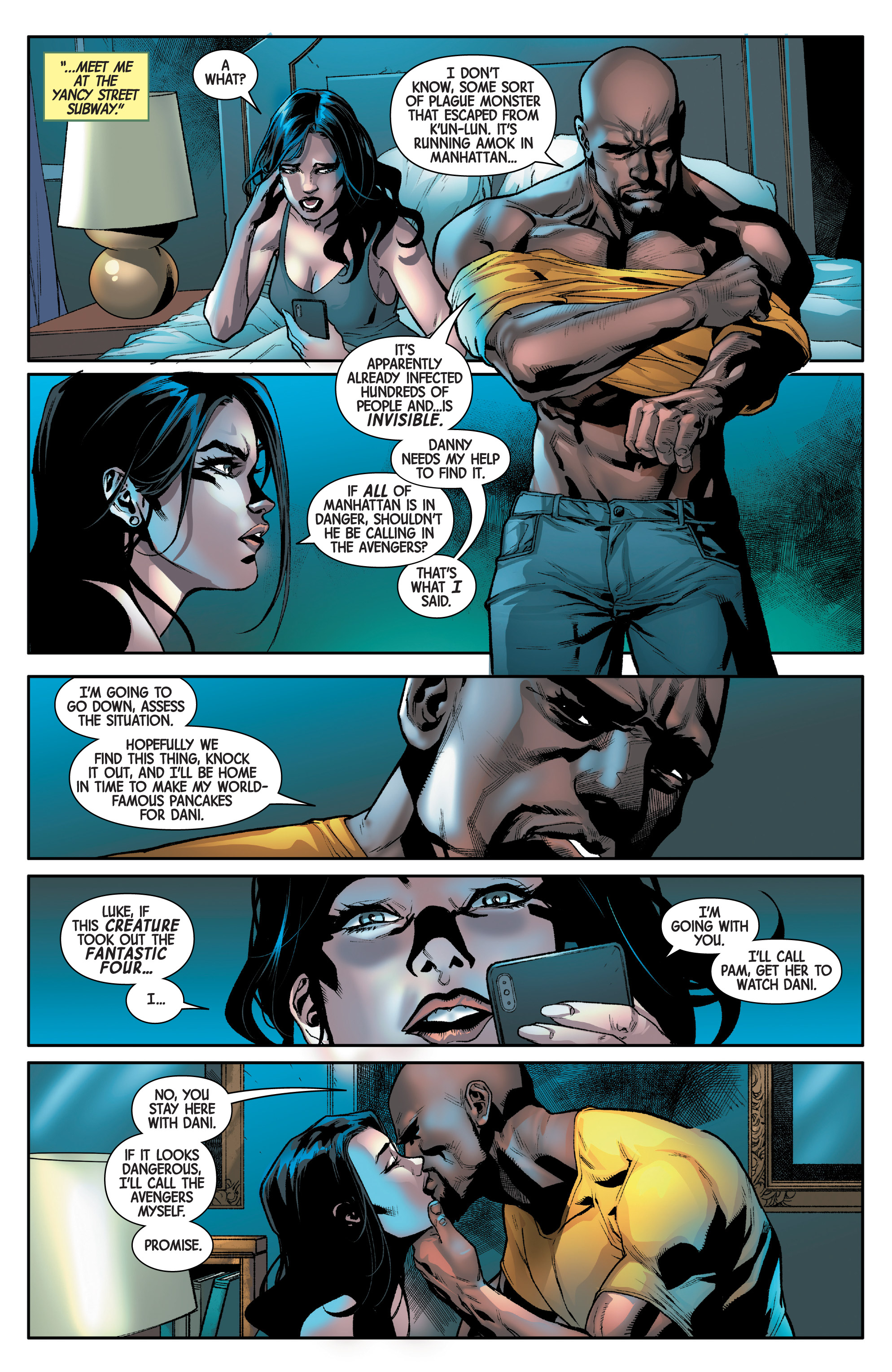 Read online Contagion comic -  Issue #2 - 9