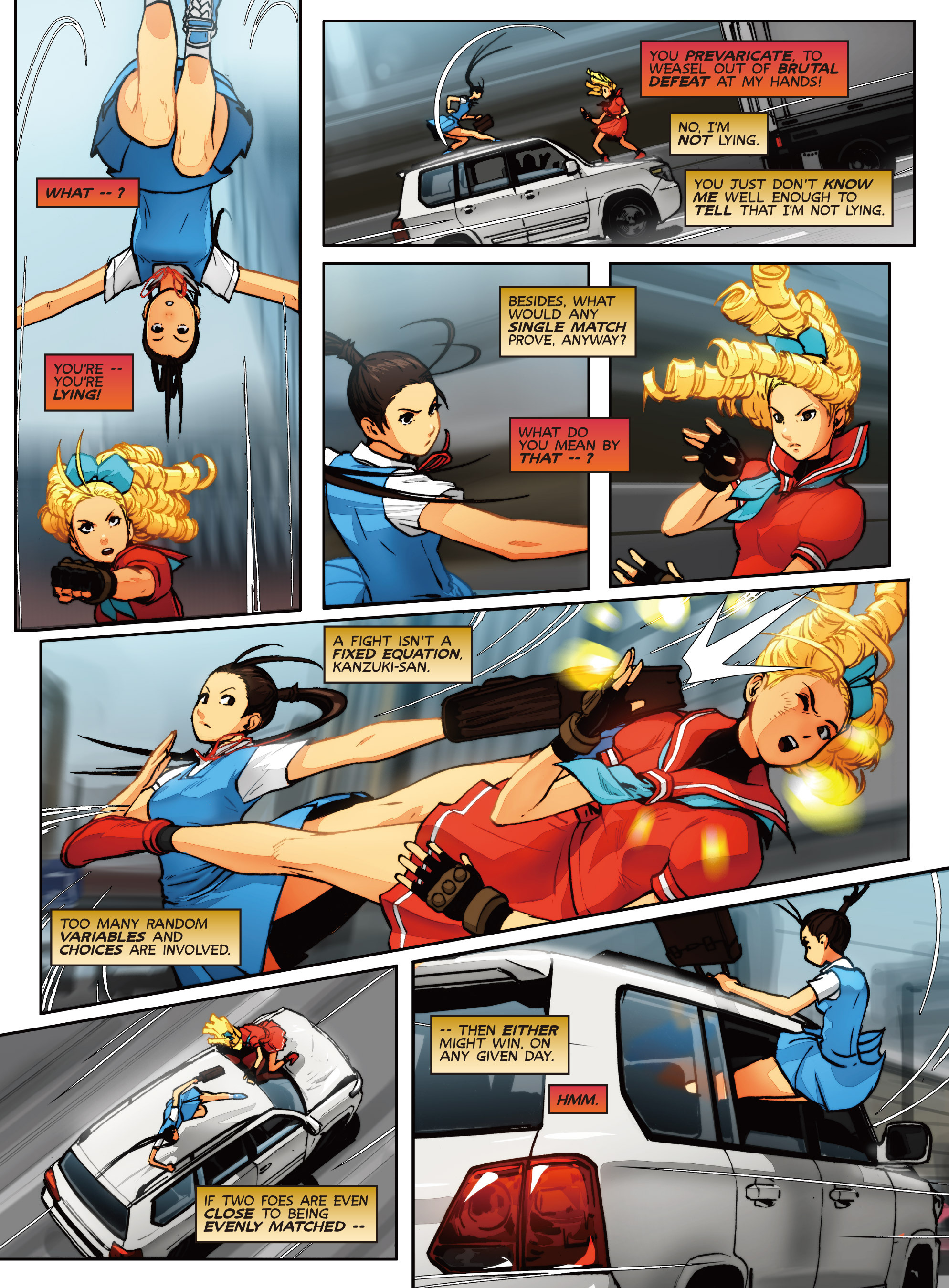 Read online Street Fighter Unlimited comic -  Issue #3 - 23