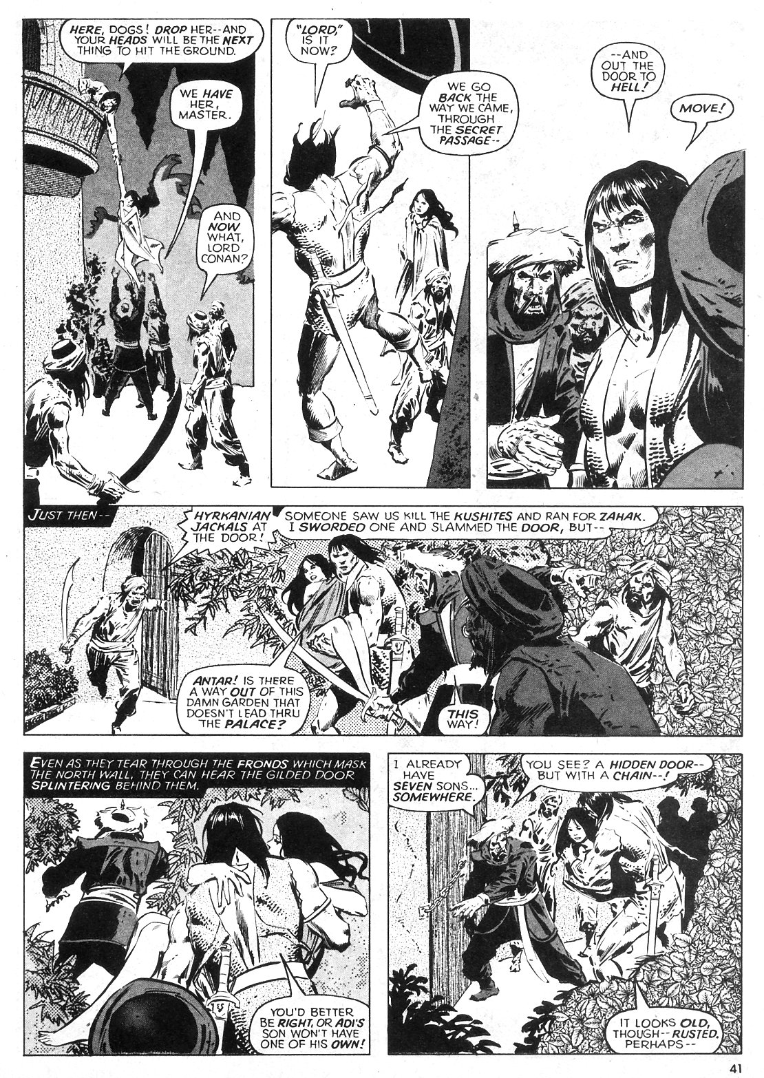 The Savage Sword Of Conan issue 32 - Page 41