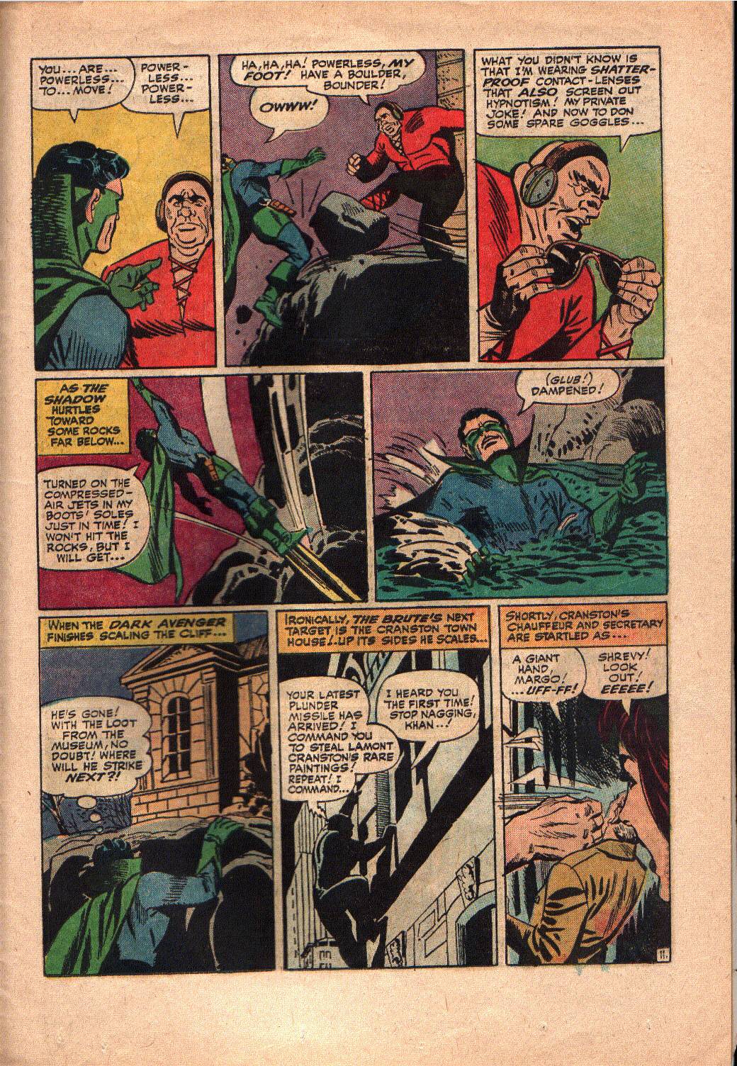 Read online The Shadow (1964) comic -  Issue #7 - 21