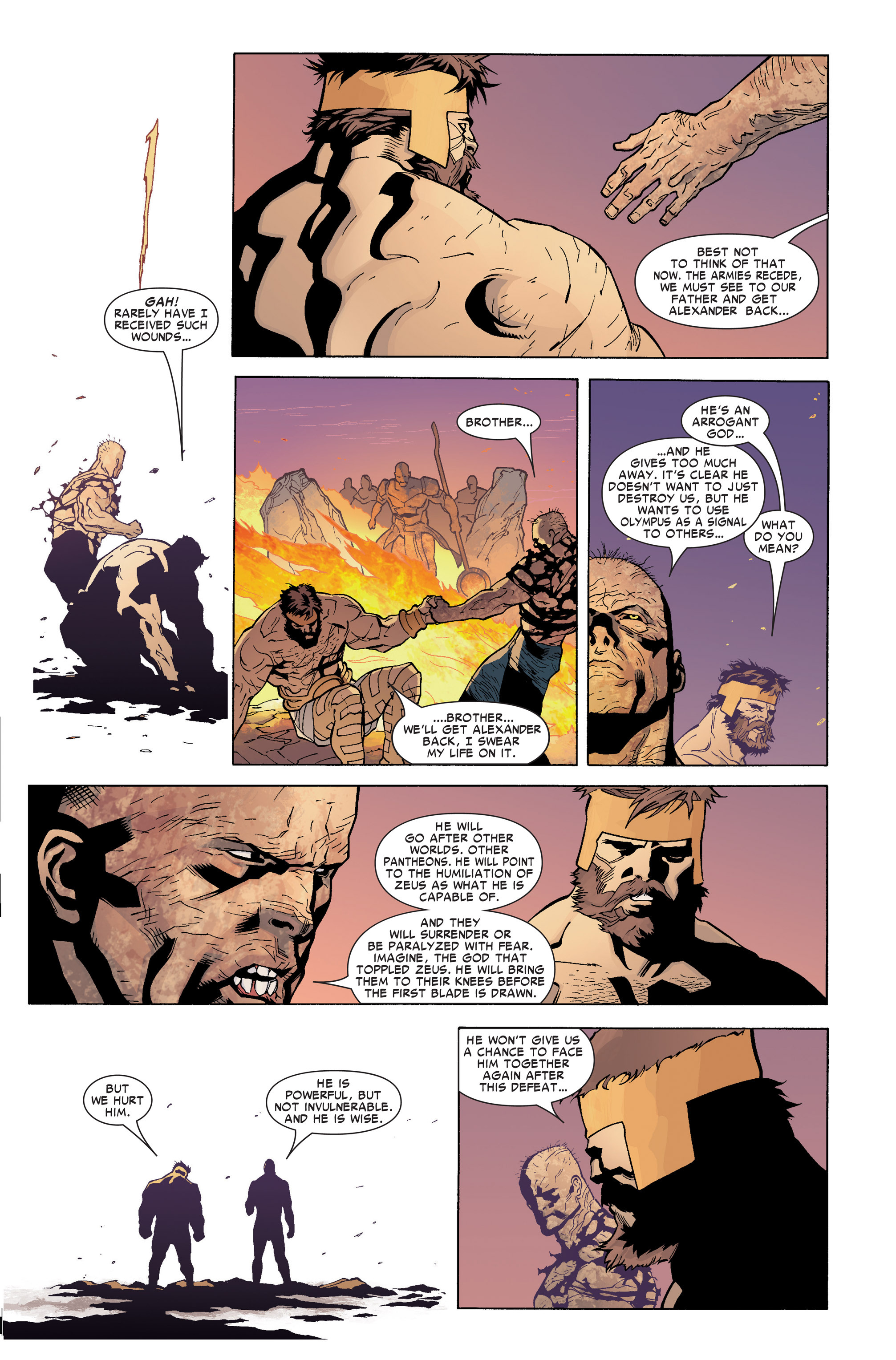 Read online Ares comic -  Issue #4 - 10