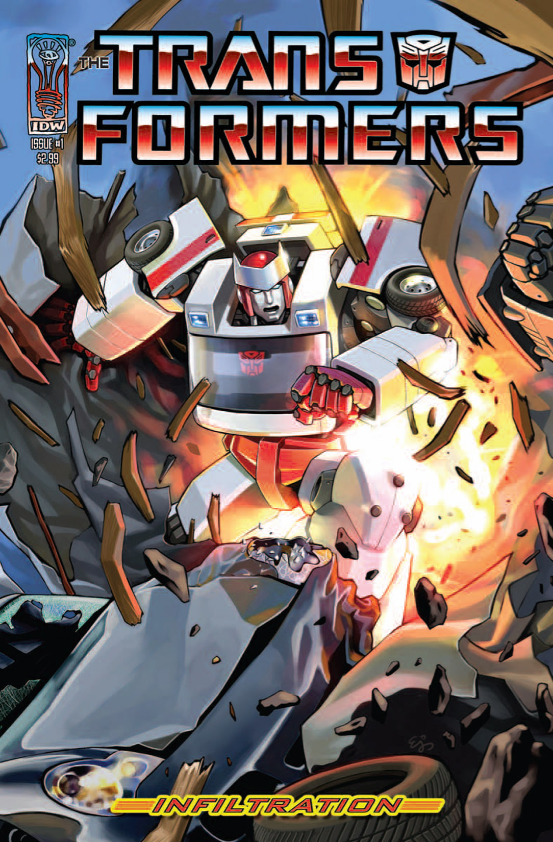 Read online The Transformers: Infiltration comic -  Issue #1 - 4