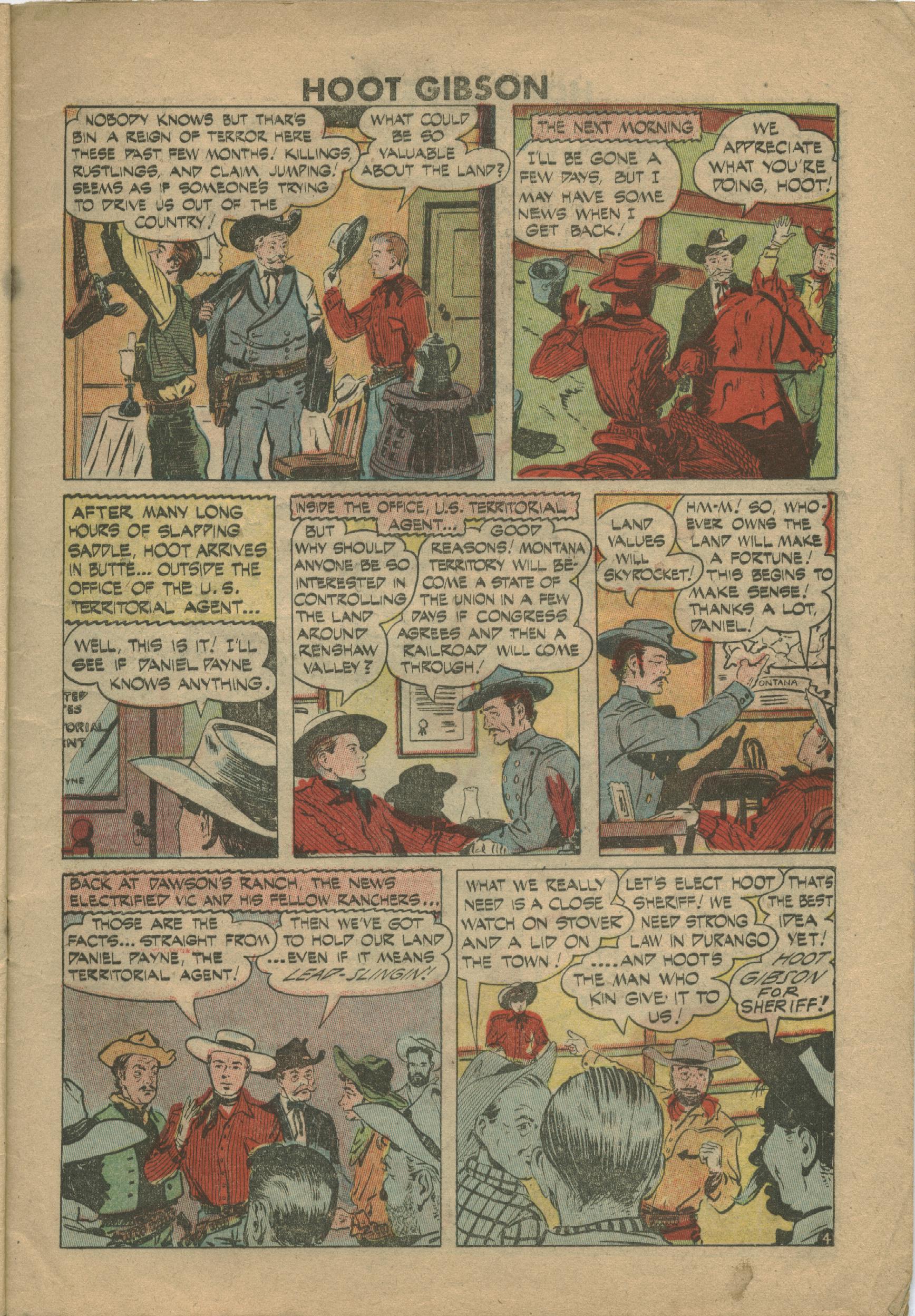 Read online Hoot Gibson comic -  Issue #2 - 5