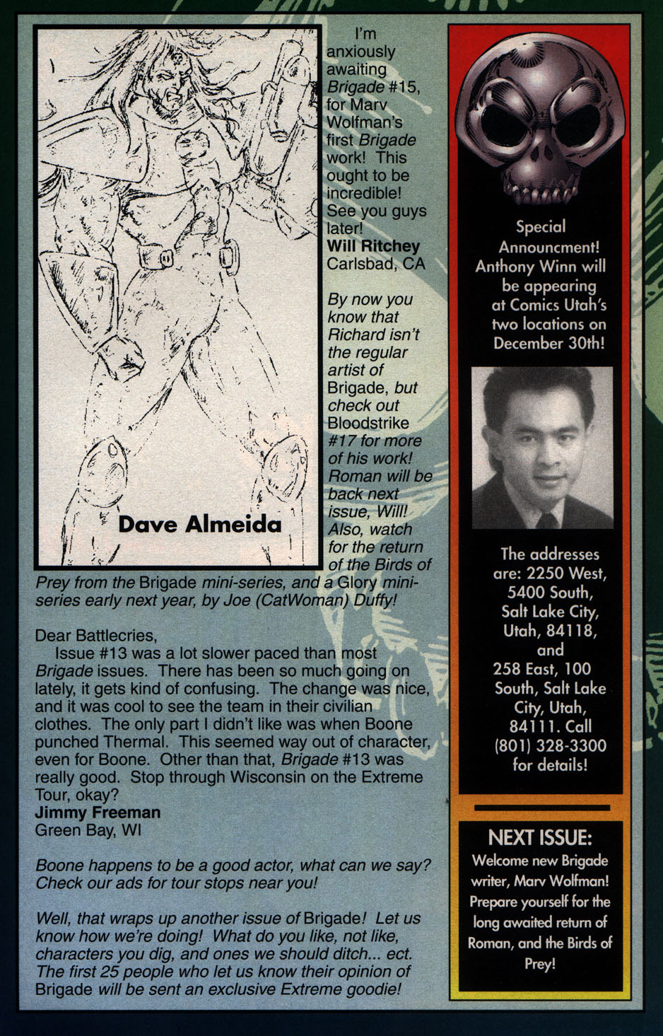 Read online Brigade (1993) comic -  Issue #14 - 29