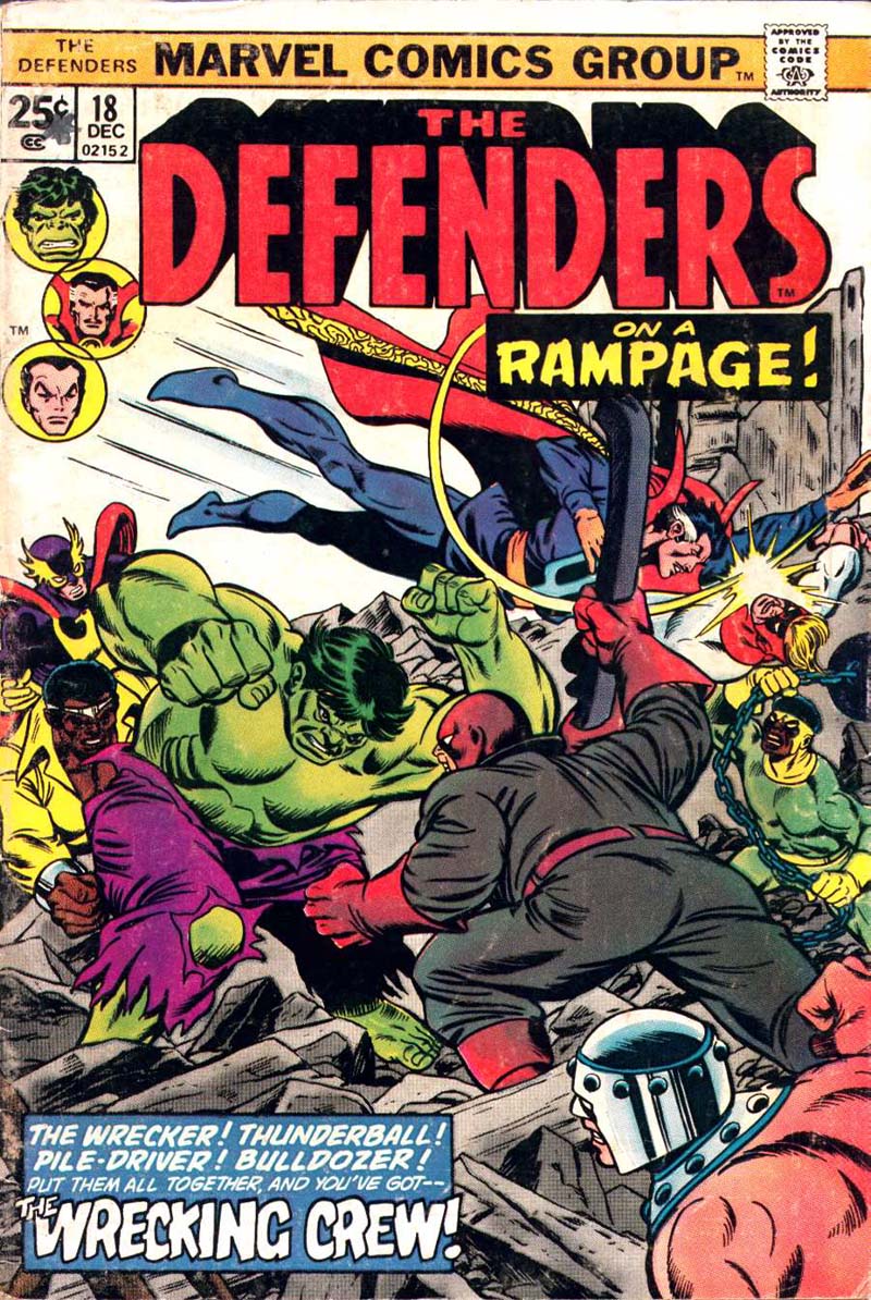 Read online The Defenders (1972) comic -  Issue #18 - 1