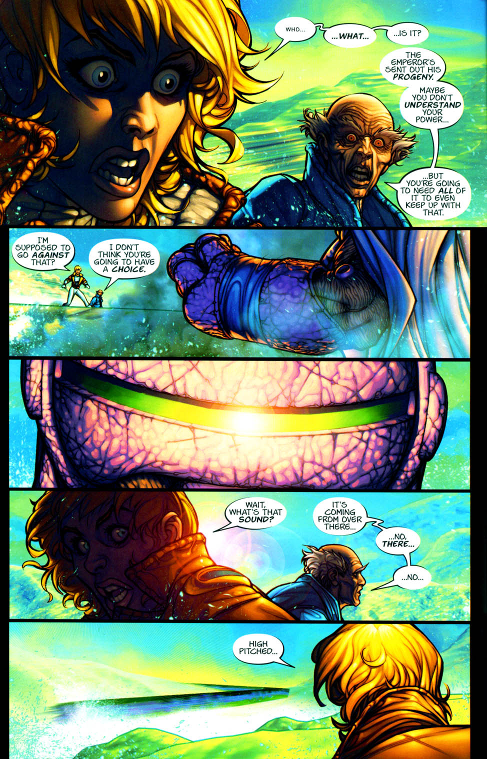 Read online Chimera comic -  Issue #3 - 16