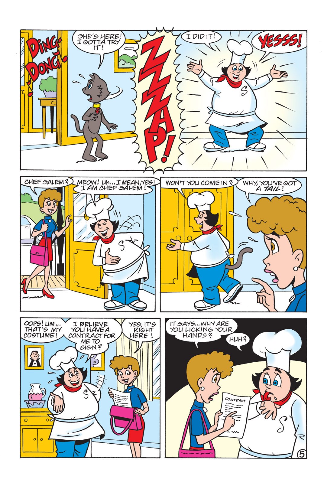 Read online Sabrina the Teenage Witch (2000) comic -  Issue #34 - 17