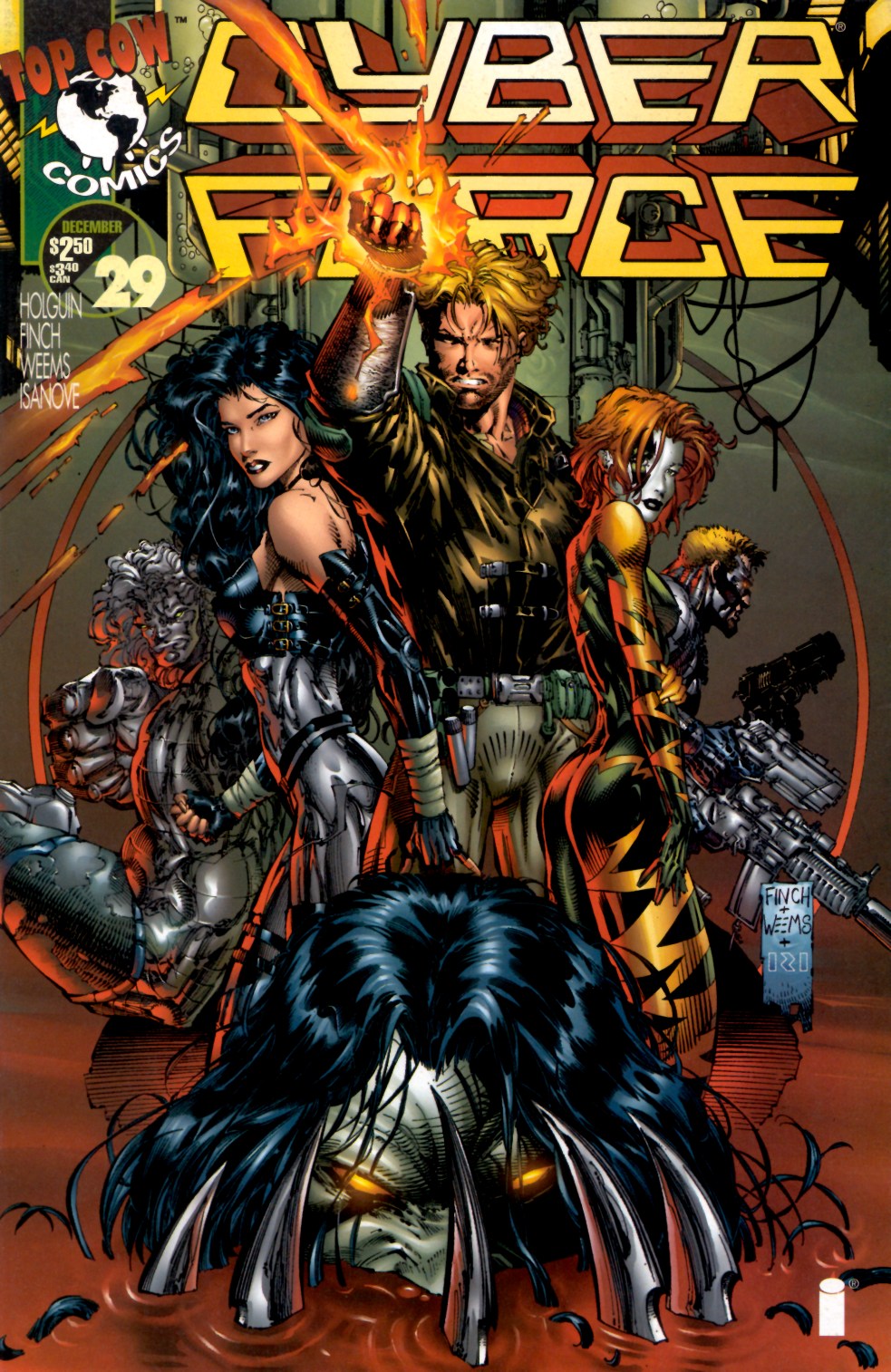 Read online Cyberforce (1993) comic -  Issue #29 - 1