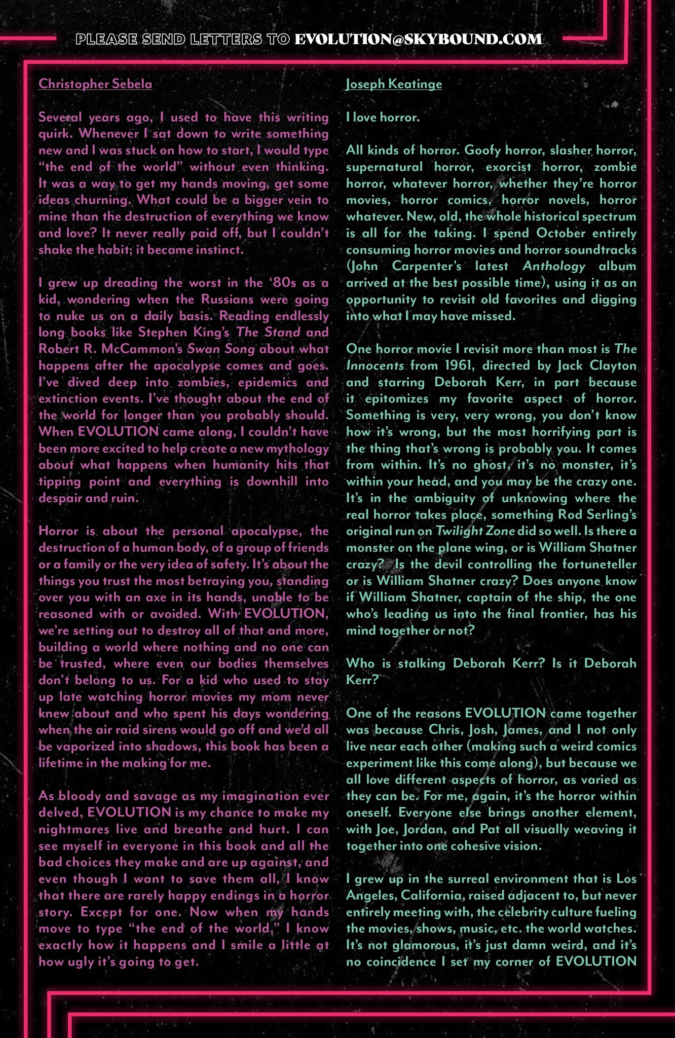 Read online Evolution comic -  Issue #1 - 33