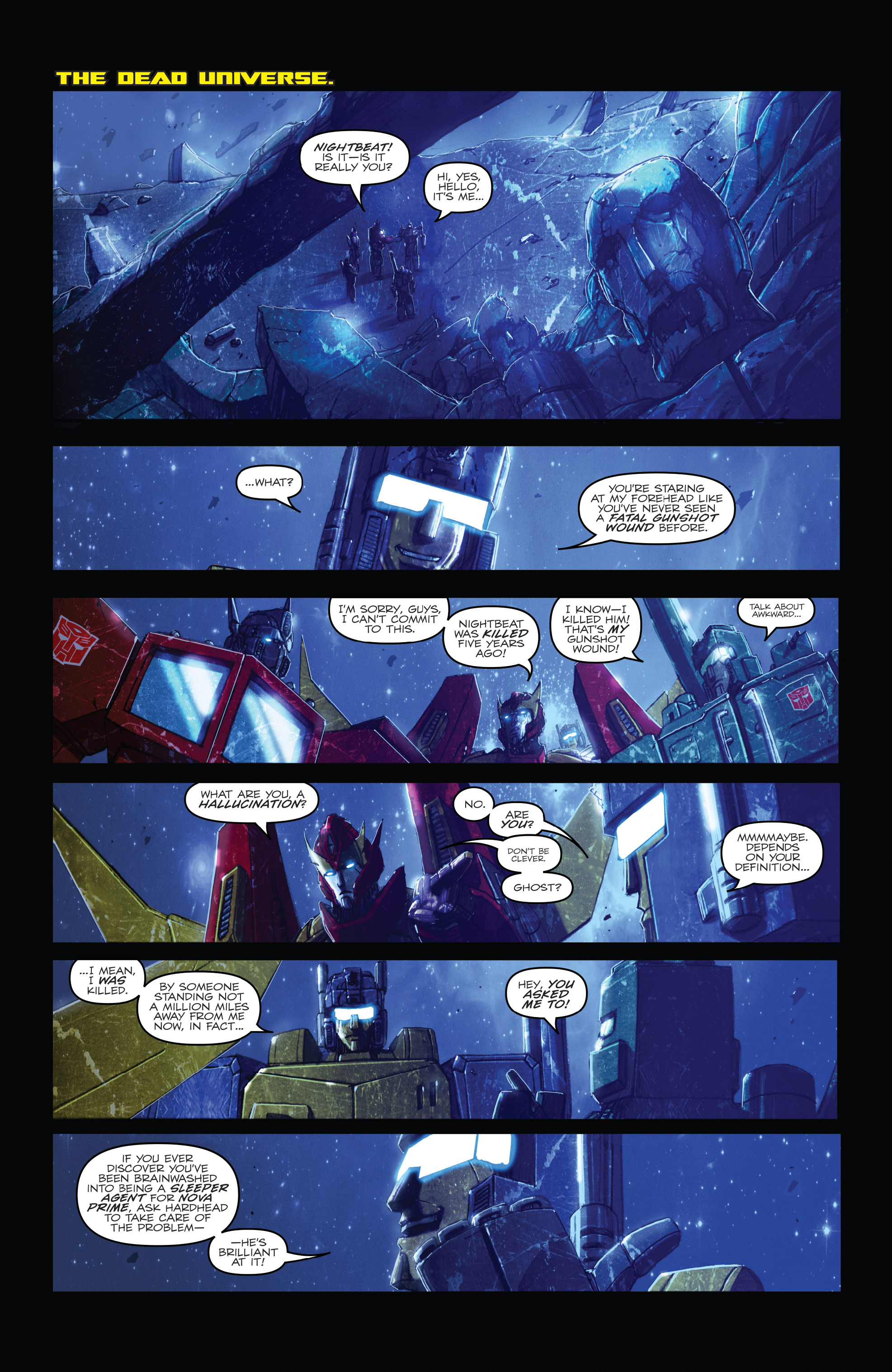 Read online The Transformers: Dark Cybertron comic -  Issue # Full - 115