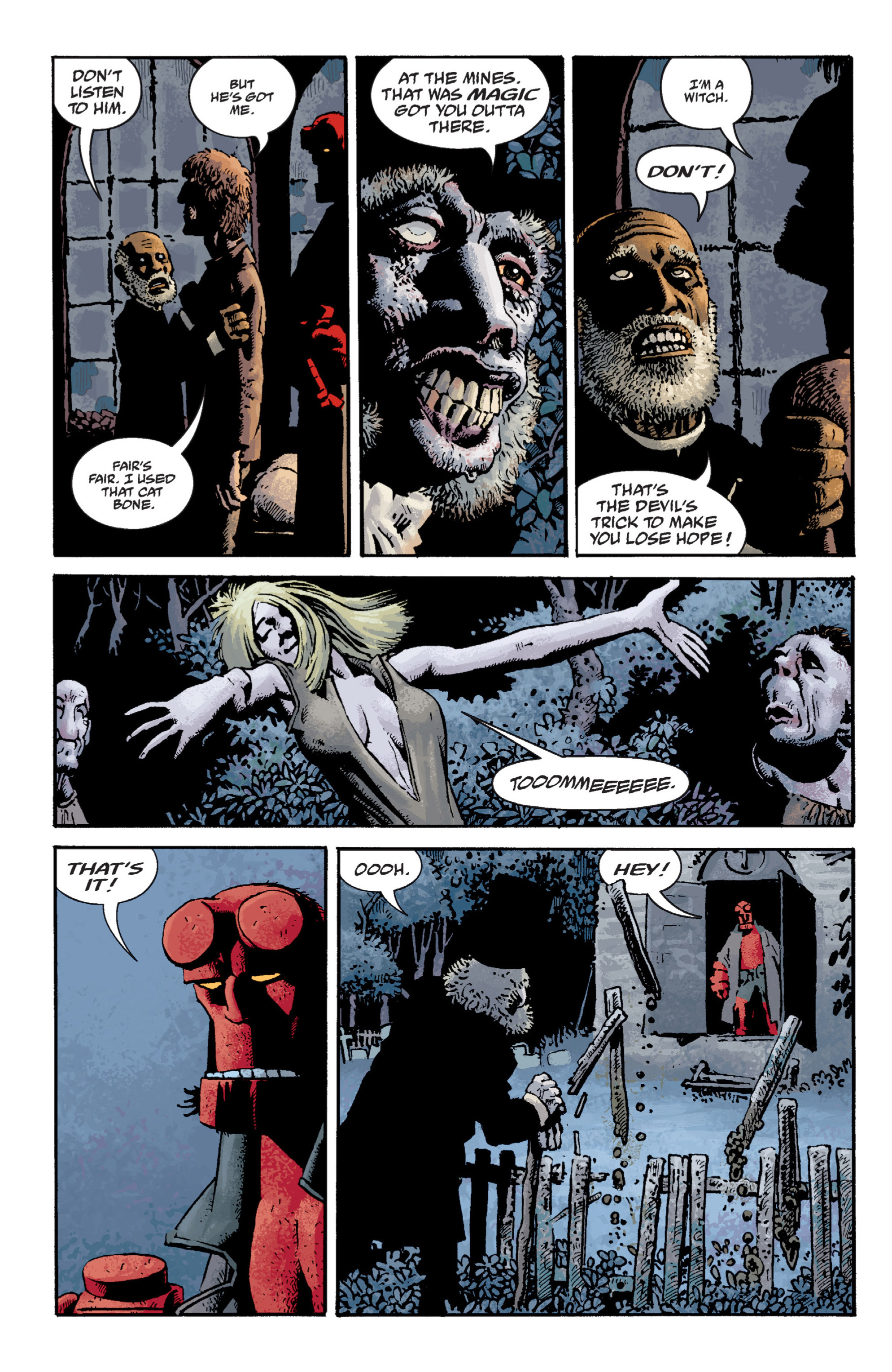 Read online Hellboy comic -  Issue #10 - 60