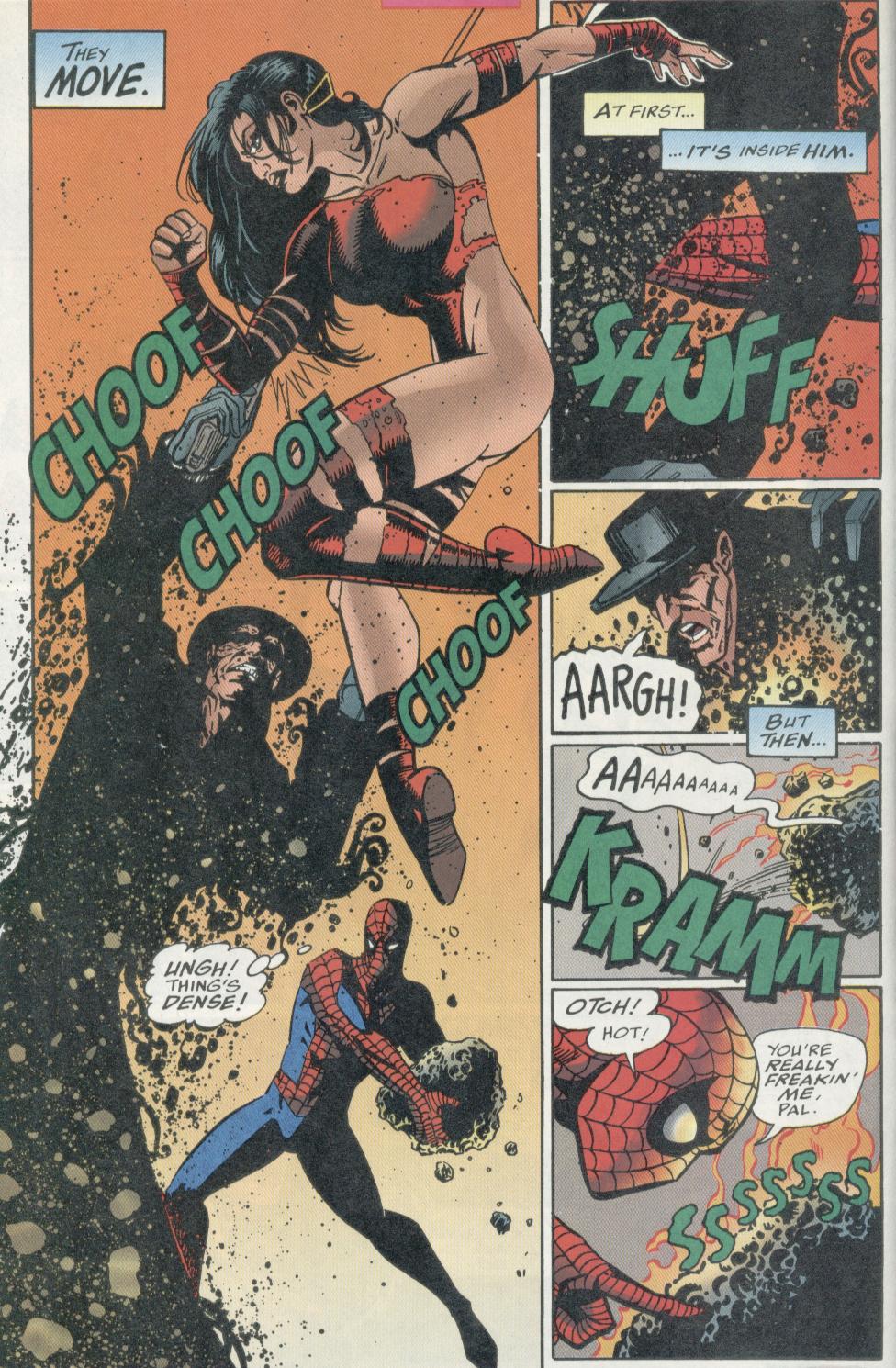 Read online Peter Parker: Spider-Man / Elektra '98 comic -  Issue # Full - 37