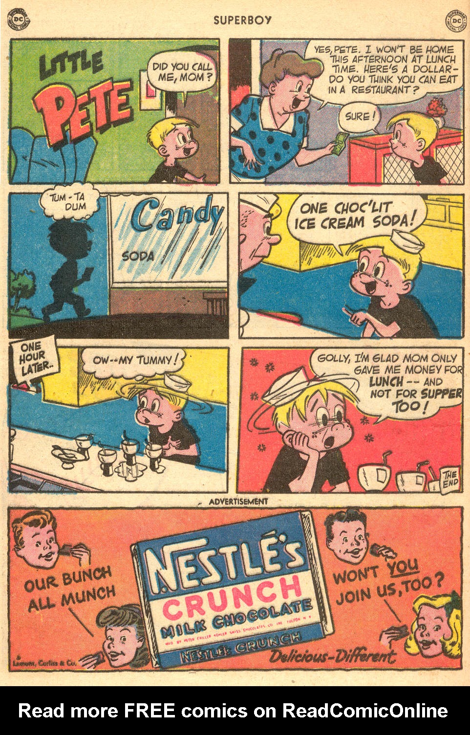 Read online Superboy (1949) comic -  Issue #9 - 31