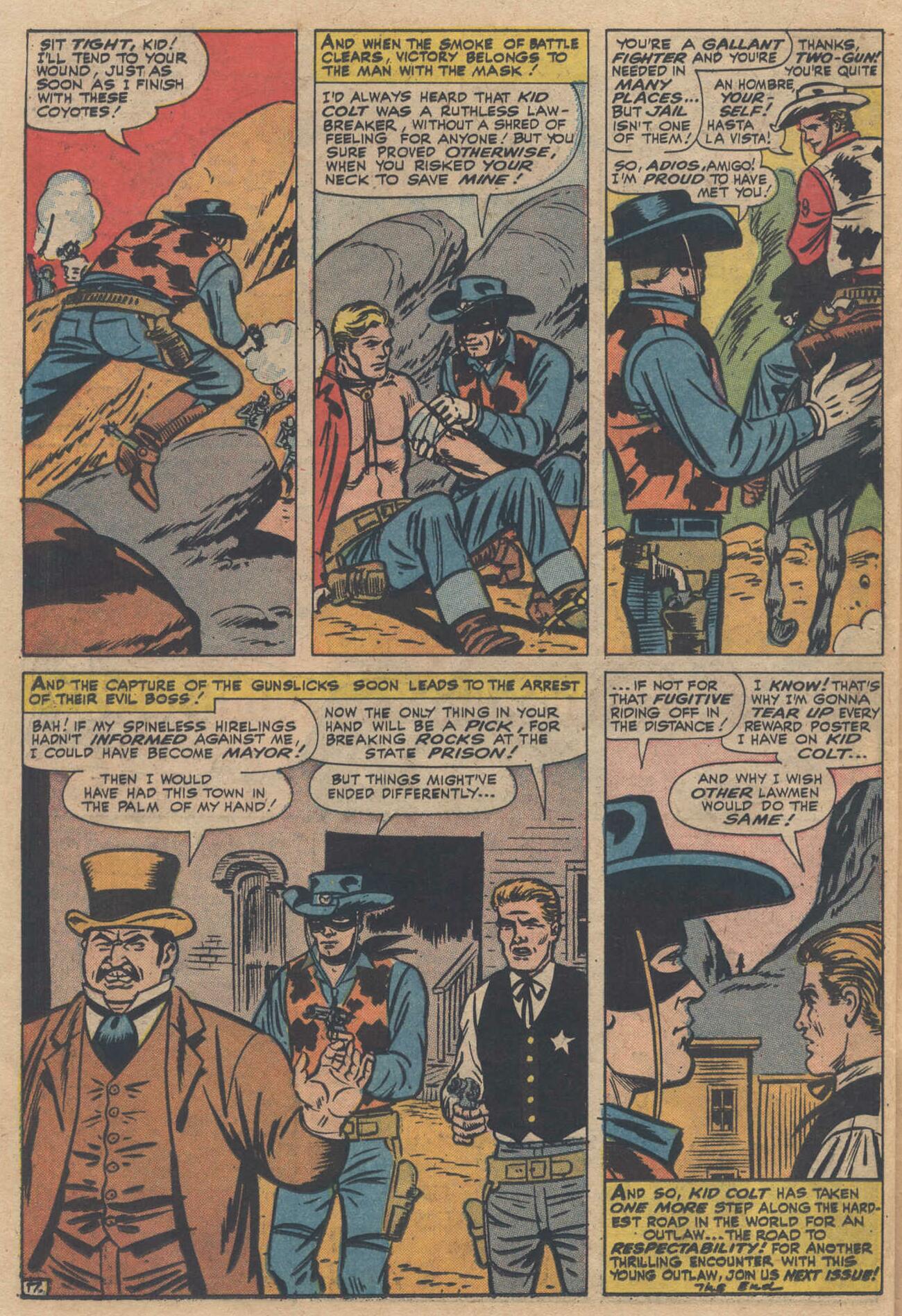 Read online Kid Colt Outlaw comic -  Issue #125 - 25