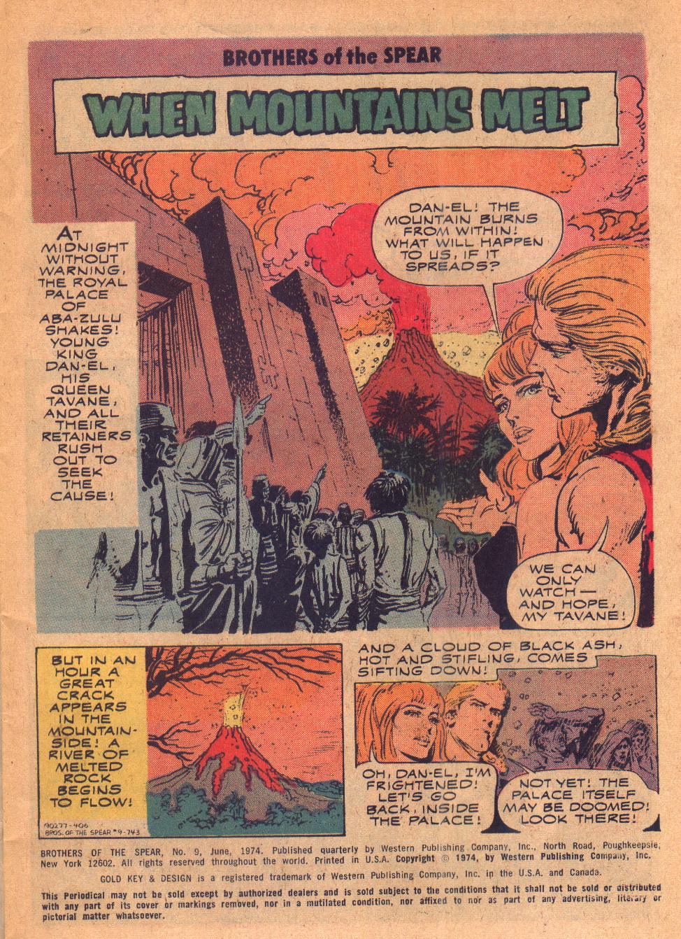 Read online Brothers of the Spear comic -  Issue #9 - 2
