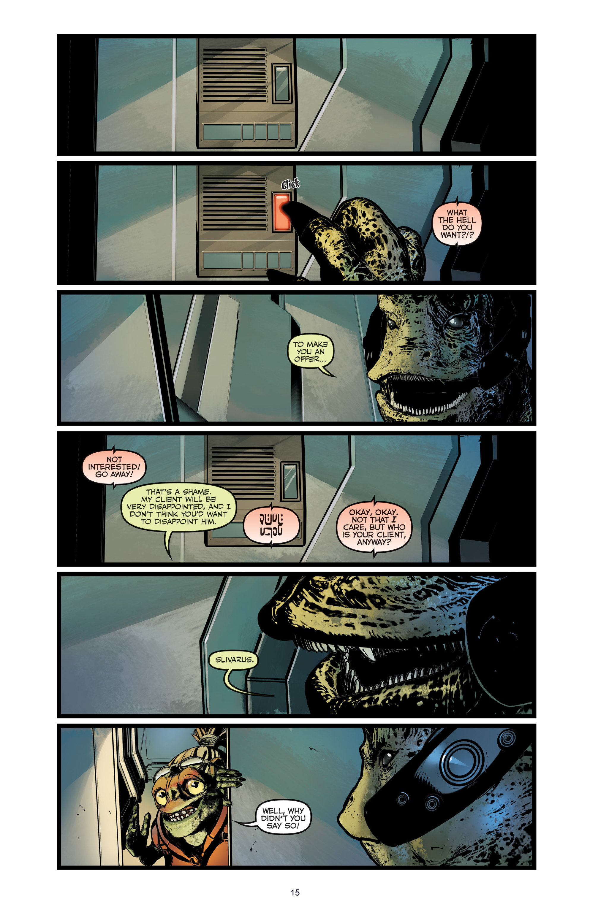 Read online Faster than Light comic -  Issue #9 - 17