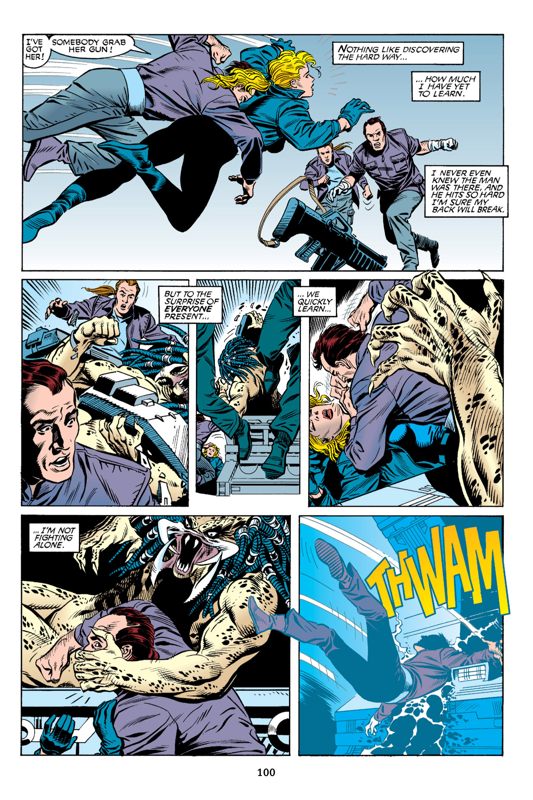 Read online Aliens vs. Predator Omnibus comic -  Issue # _TPB 2 Part 1 - 99