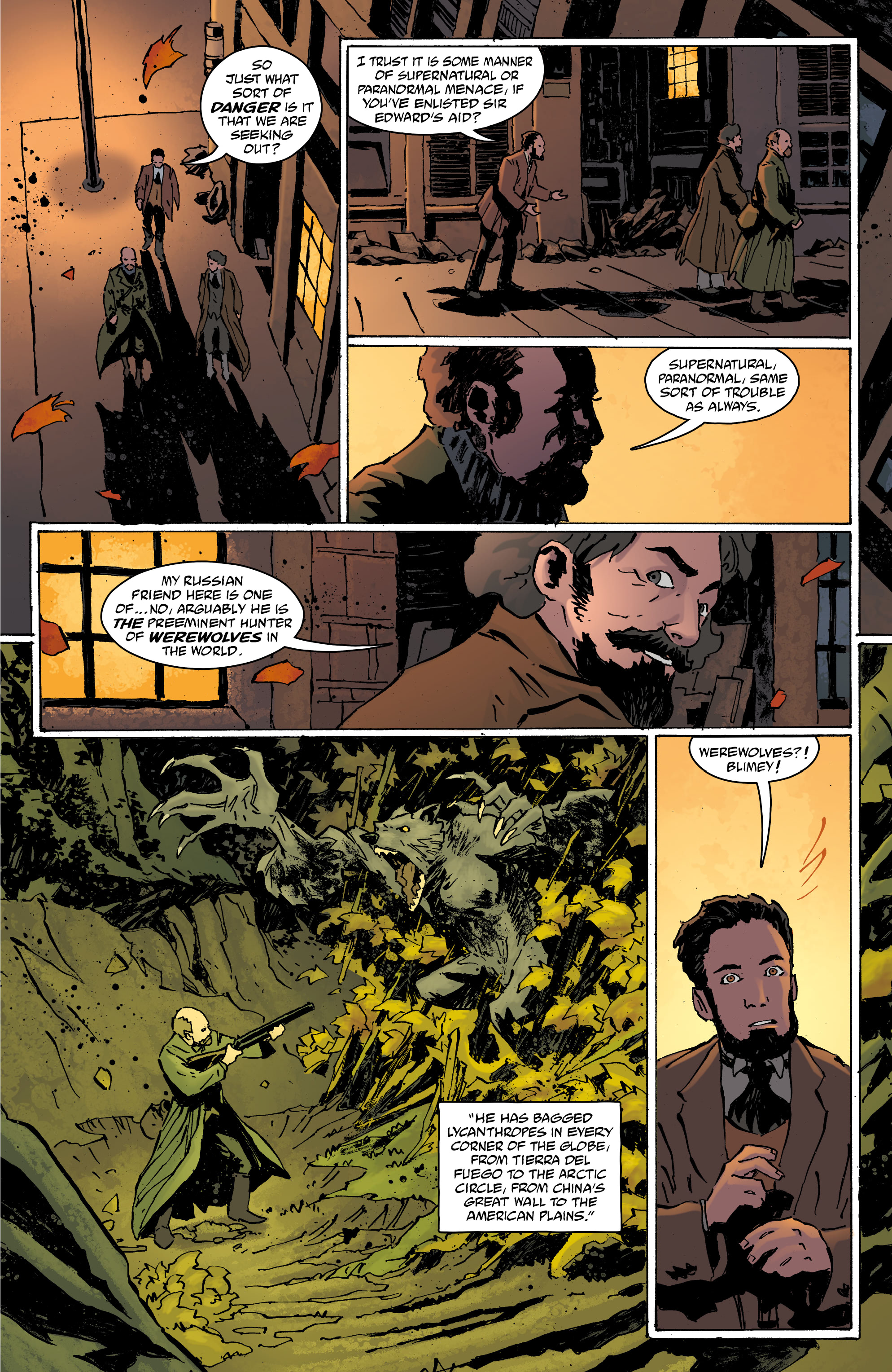 Read online Hellboy: The Silver Lantern Club comic -  Issue #4 - 7