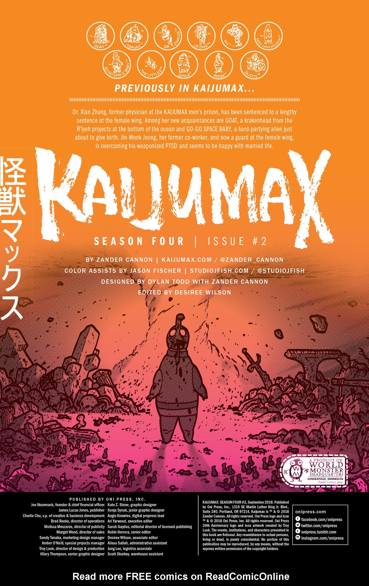 Read online Kaijumax: Season Four comic -  Issue #2 - 2