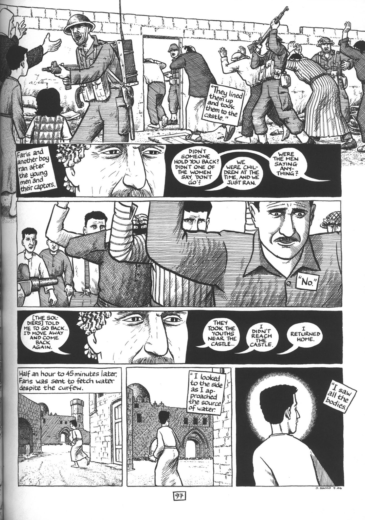 Read online Footnotes in Gaza comic -  Issue # TPB - 117