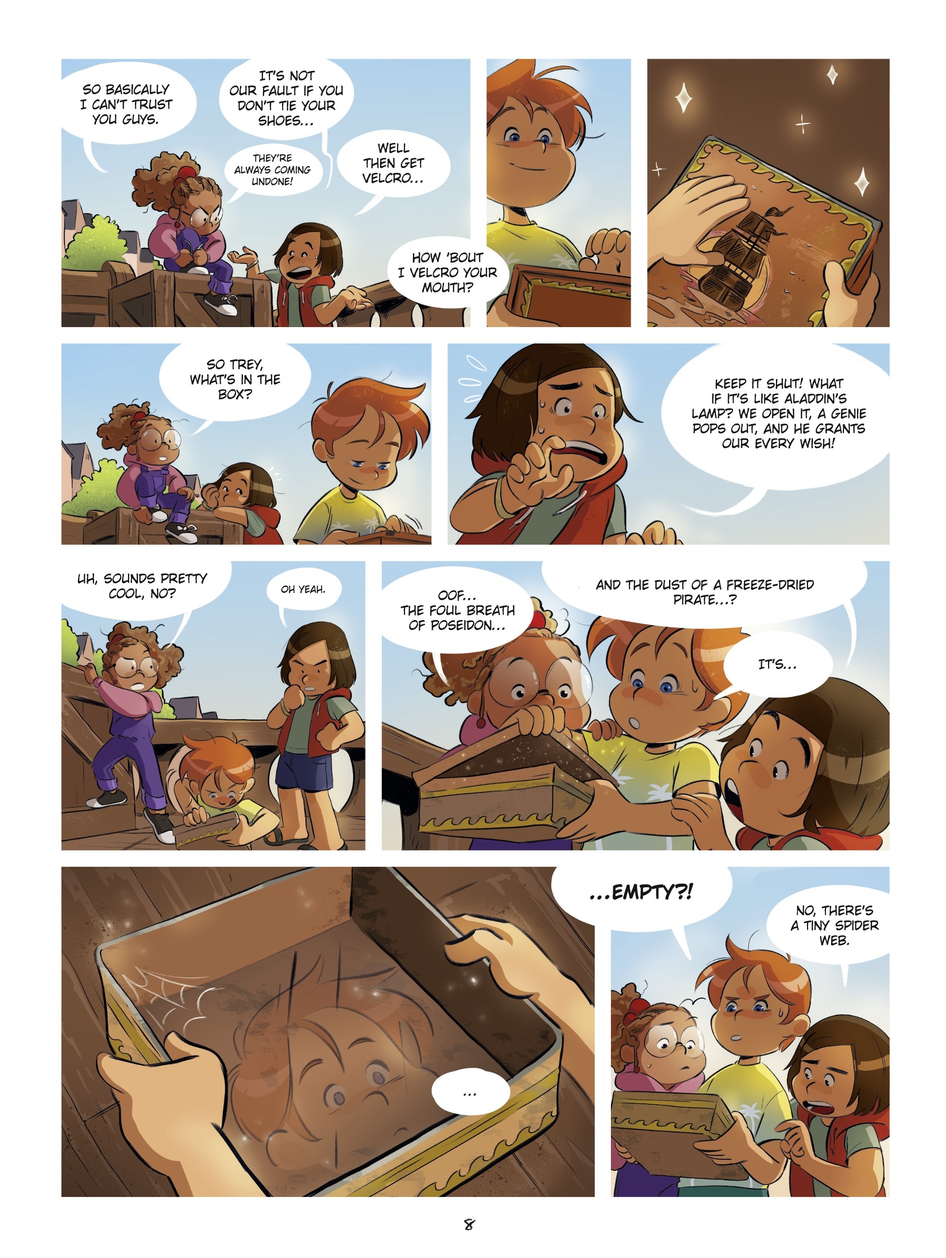 Read online Treasure: The Red Wave comic -  Issue # TPB - 8