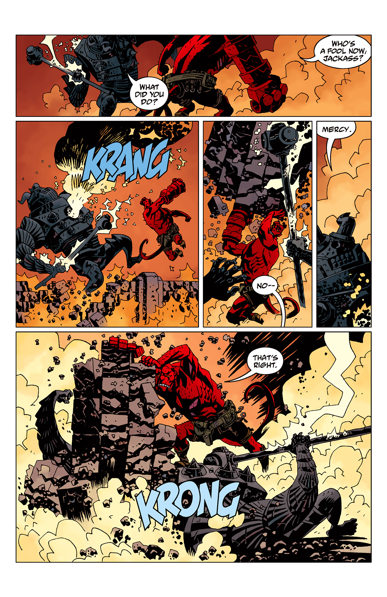 Read online Hellboy: The Wild Hunt comic -  Issue #5 - 14