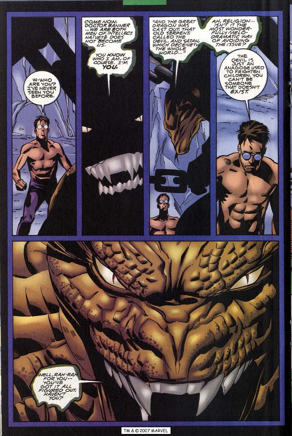 Read online The Incredible Hulk (2000) comic -  Issue #13 - 18
