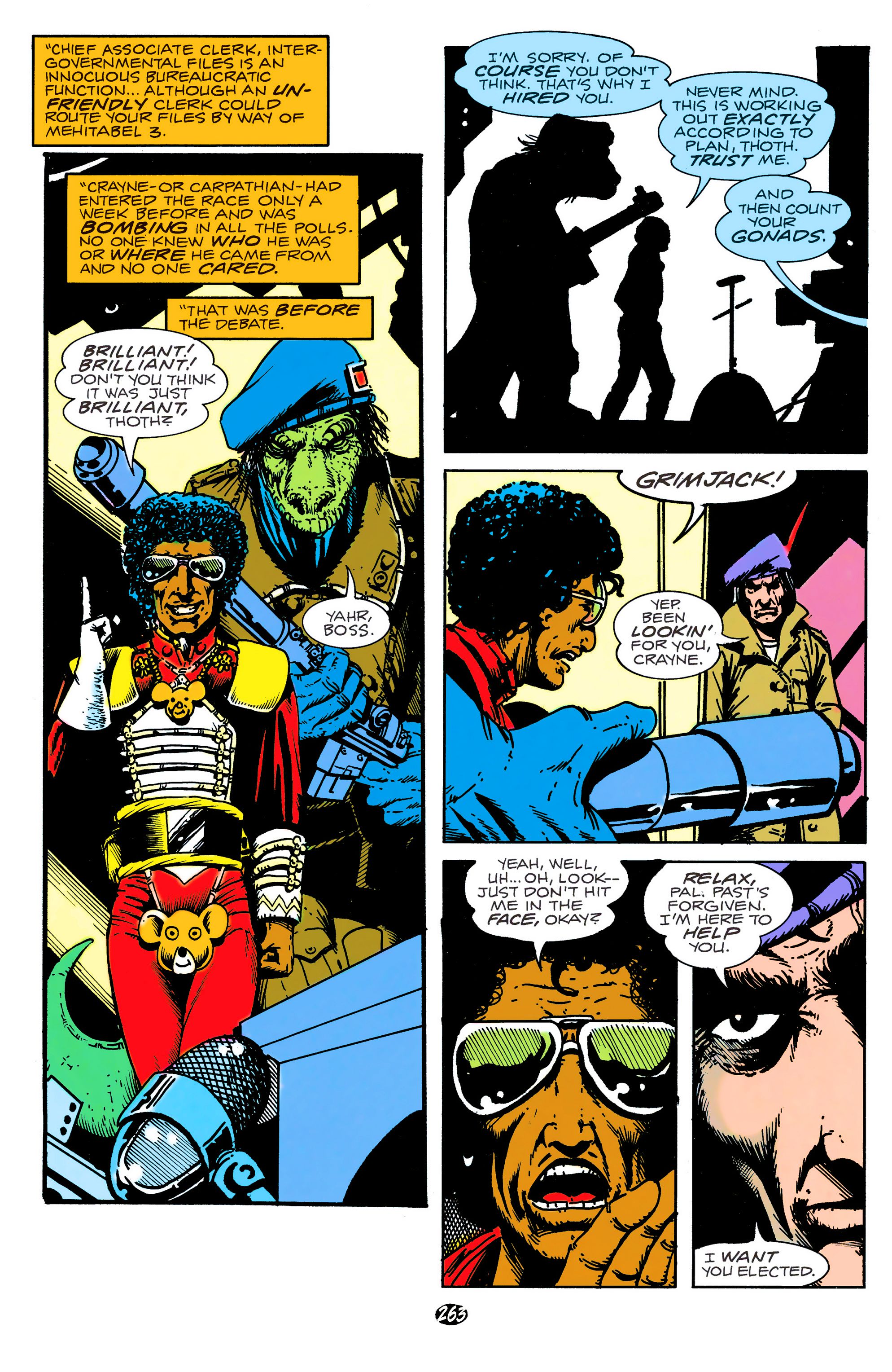 Read online Grimjack comic -  Issue # _TPB 1 - 256
