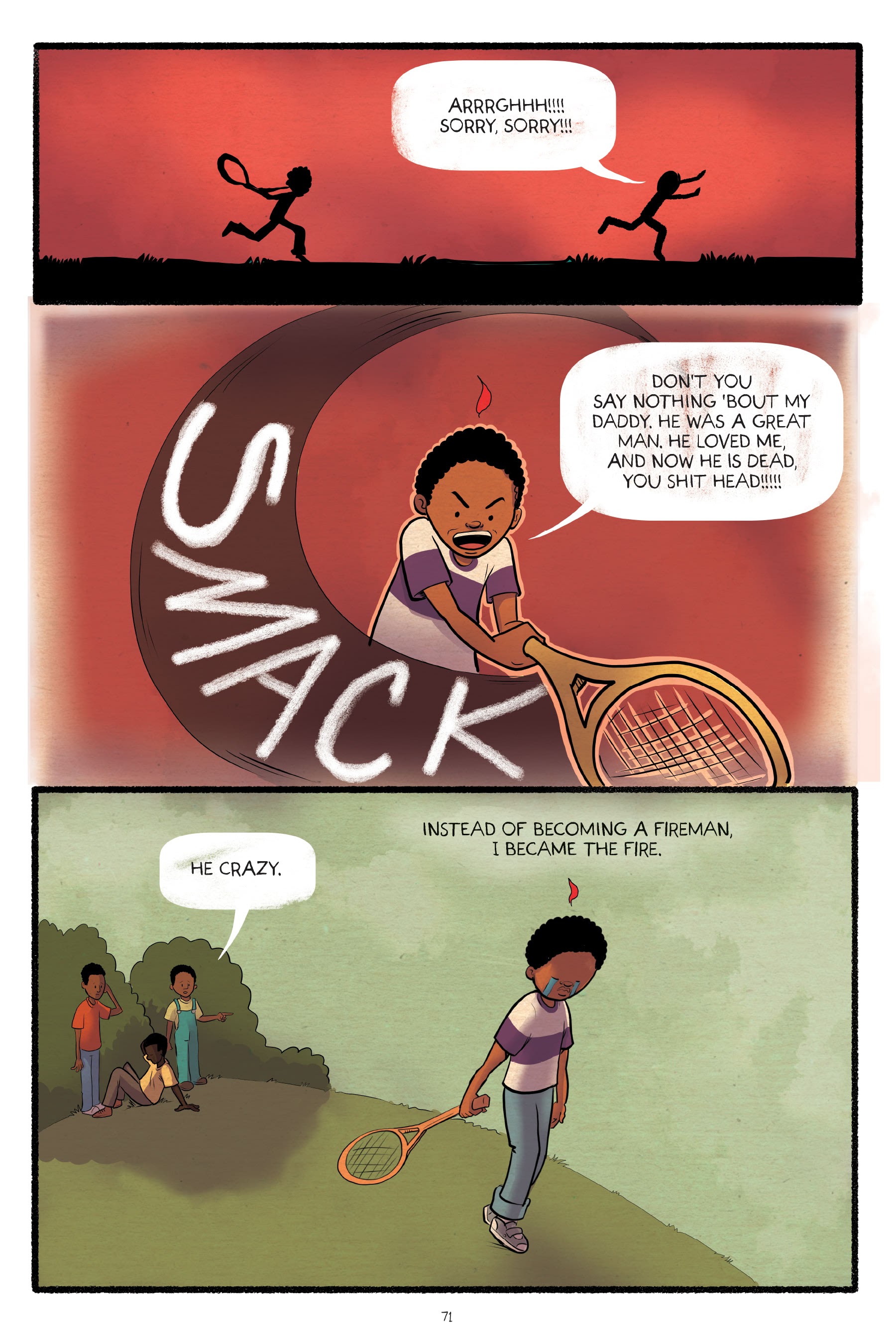Read online Fights: One Boy's Triumph Over Violence comic -  Issue # TPB (Part 1) - 71