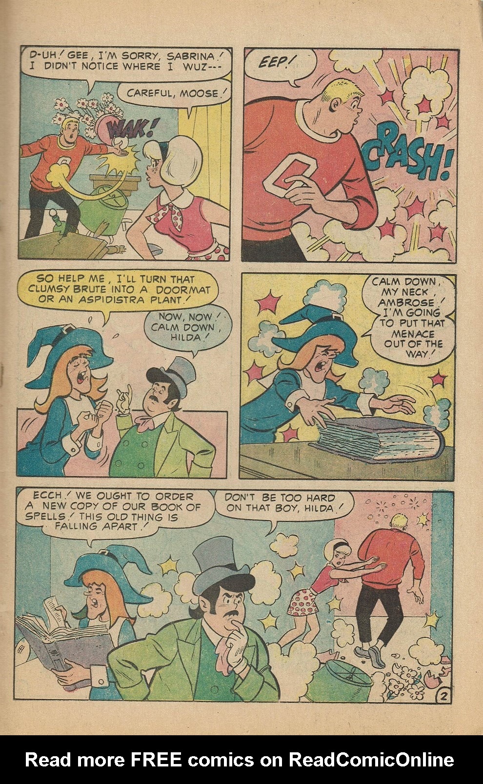 Read online Archie's TV Laugh-Out comic -  Issue #23 - 28