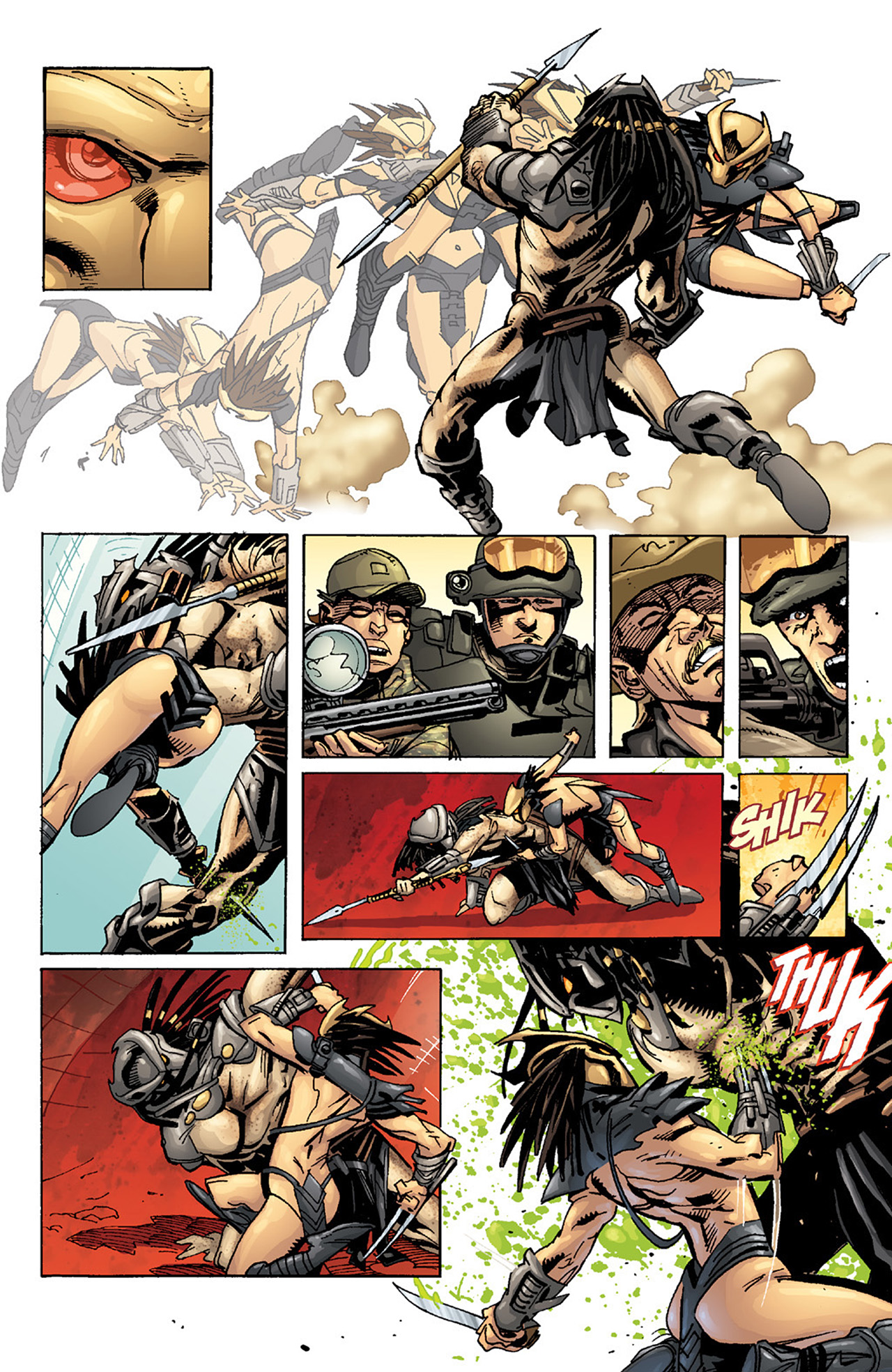 Read online Aliens vs. Predator: Three World War comic -  Issue #2 - 23