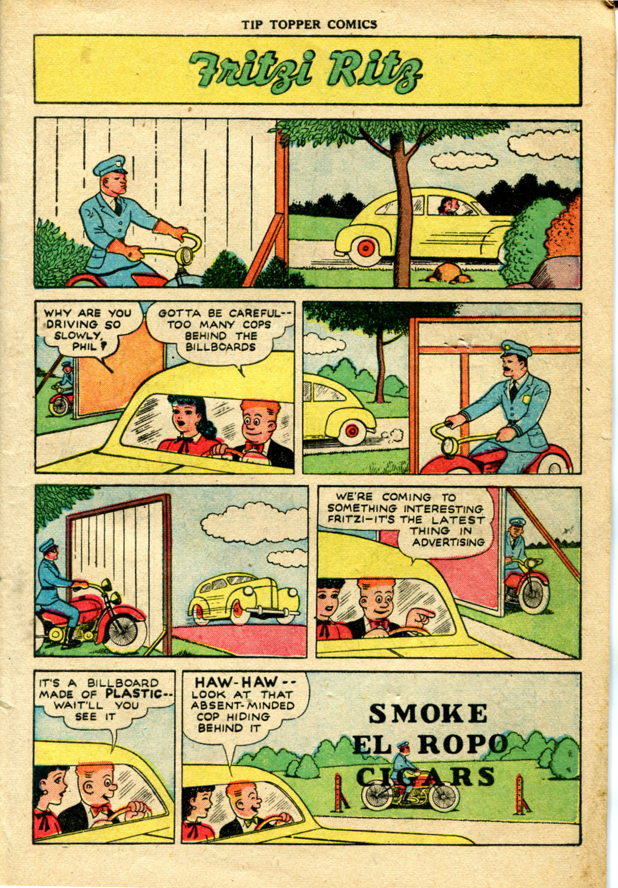 Read online Tip Topper Comics comic -  Issue #2 - 5
