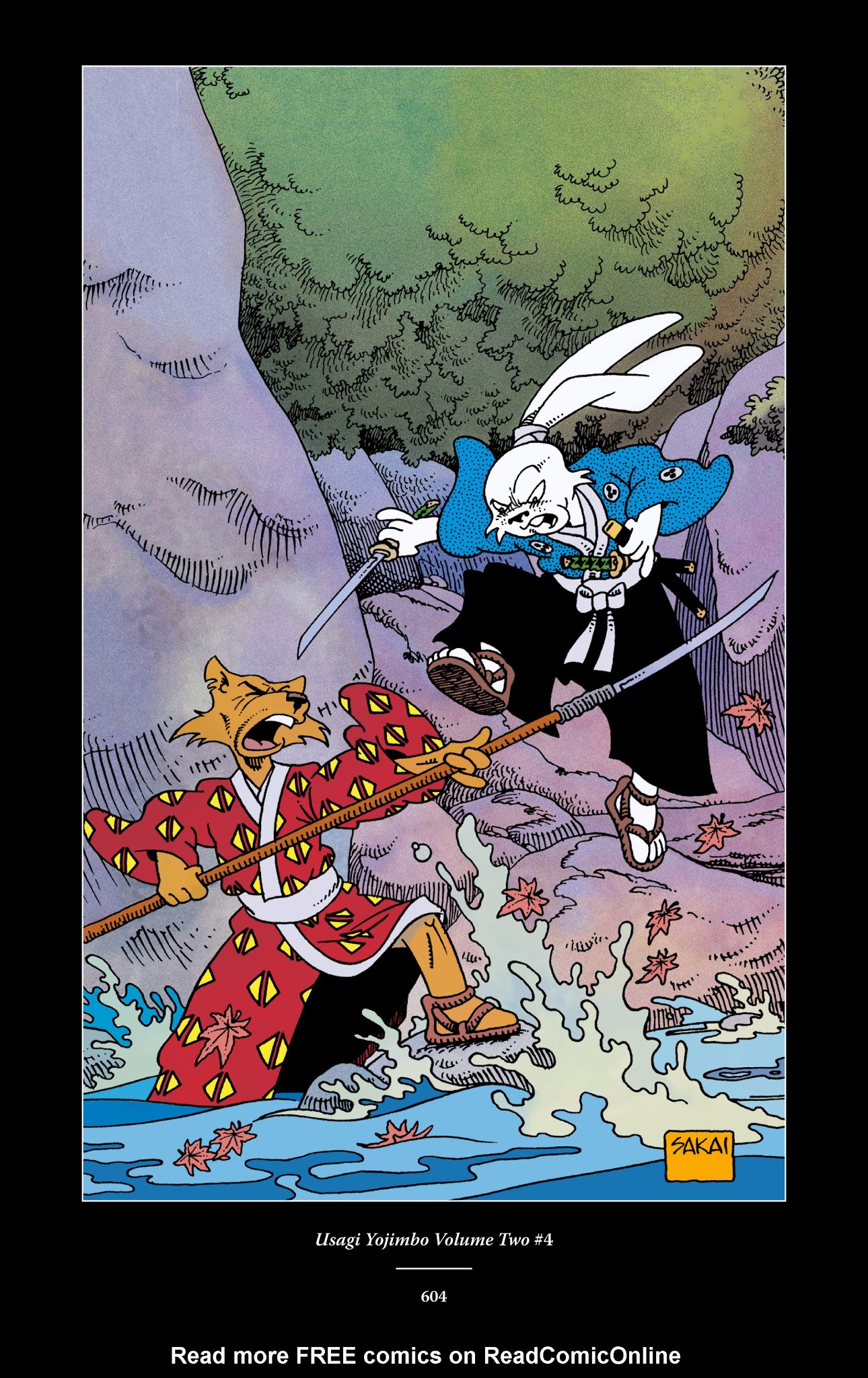 Read online The Usagi Yojimbo Saga comic -  Issue # TPB 1 - 589