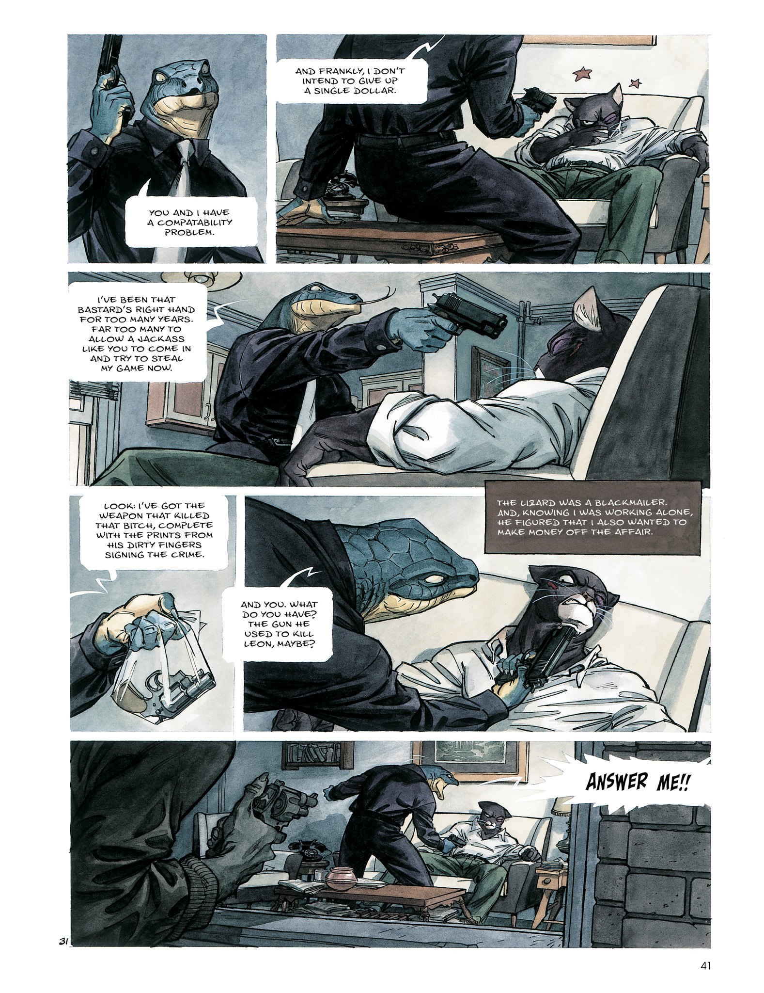 Read online Blacksad: The Collected Stories comic -  Issue # TPB (Part 1) - 43