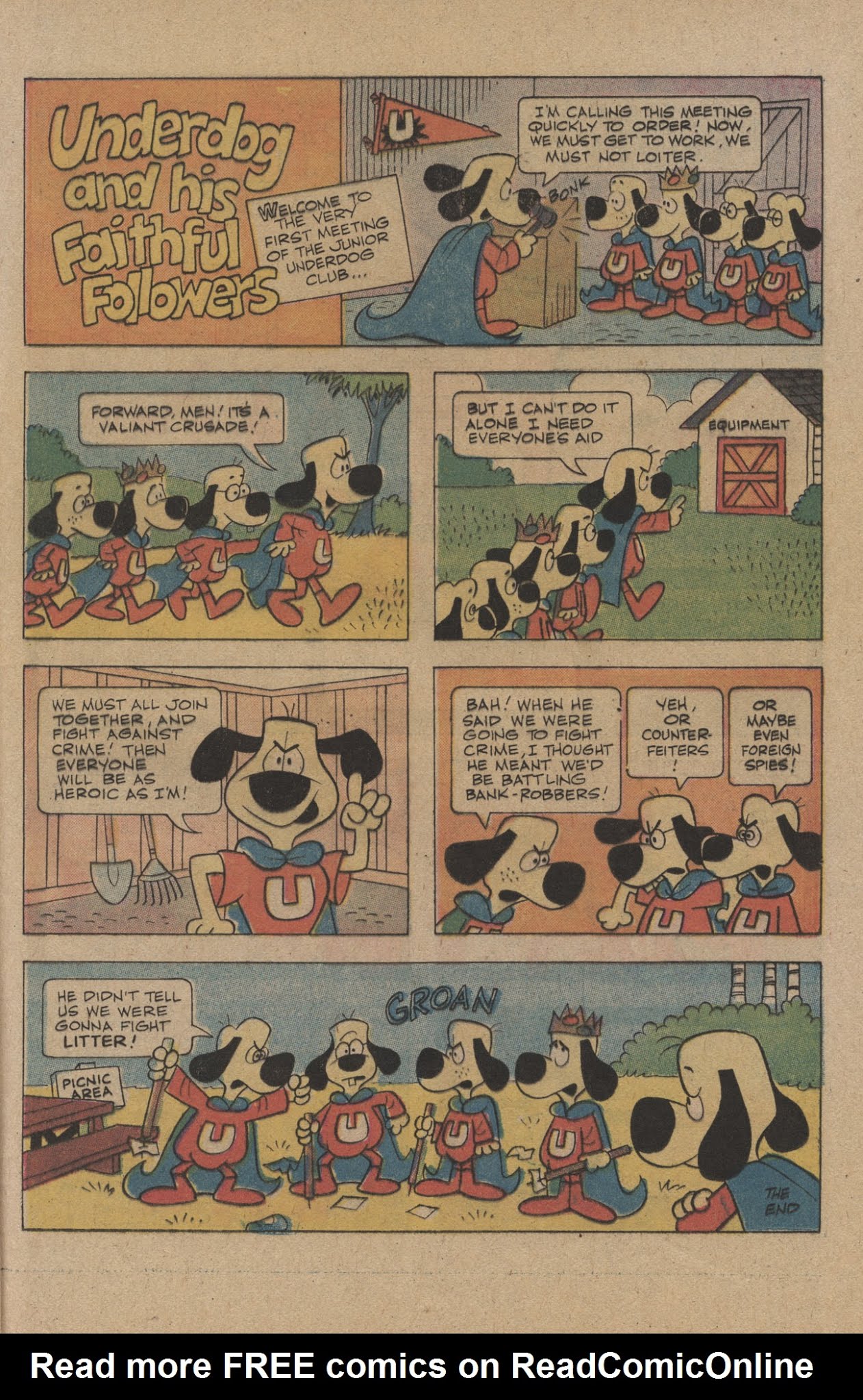 Read online Underdog (1975) comic -  Issue #4 - 25