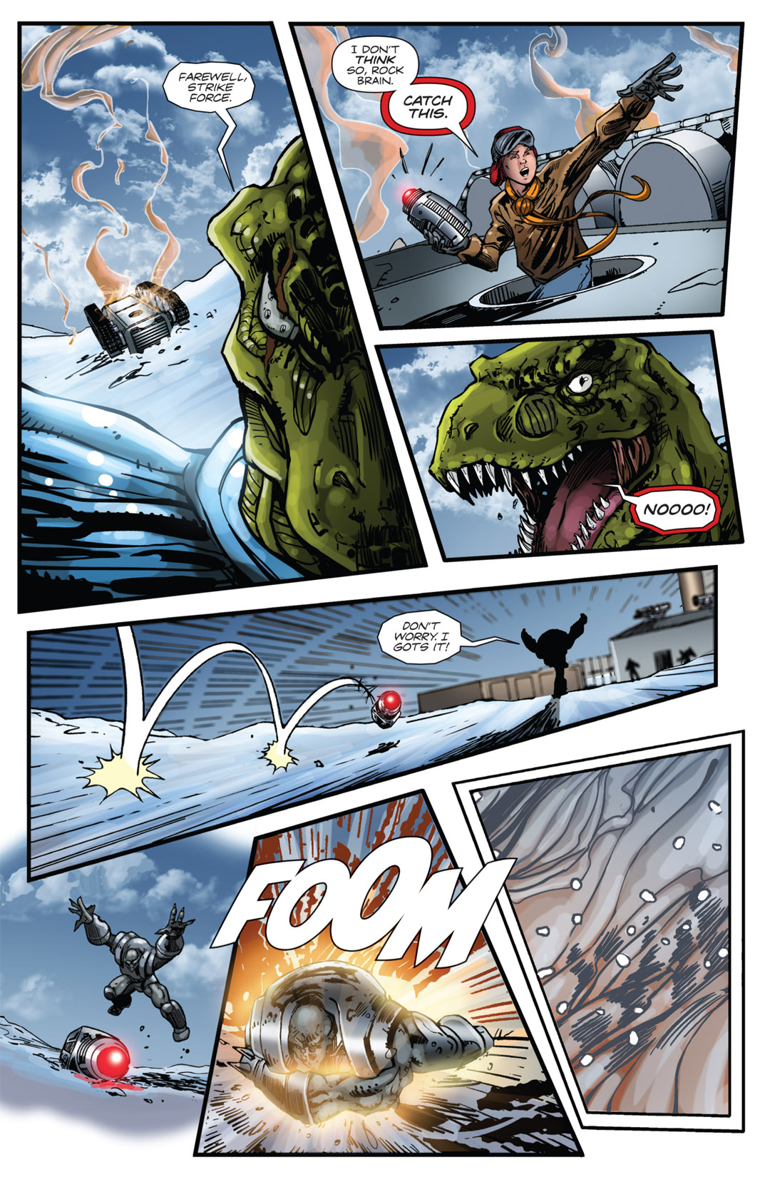 Read online Jurassic StrikeForce 5 comic -  Issue # _TPB - 54