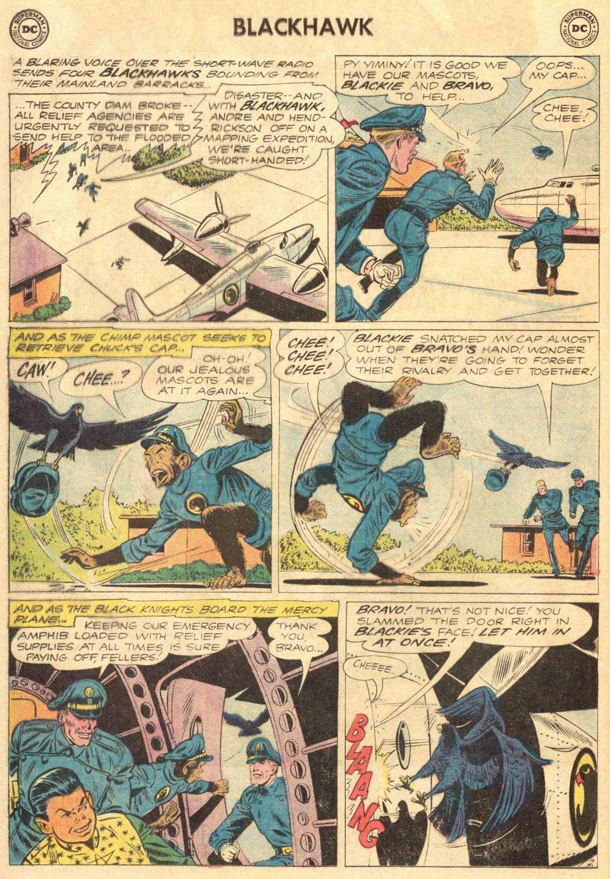 Read online Blackhawk (1957) comic -  Issue #185 - 4