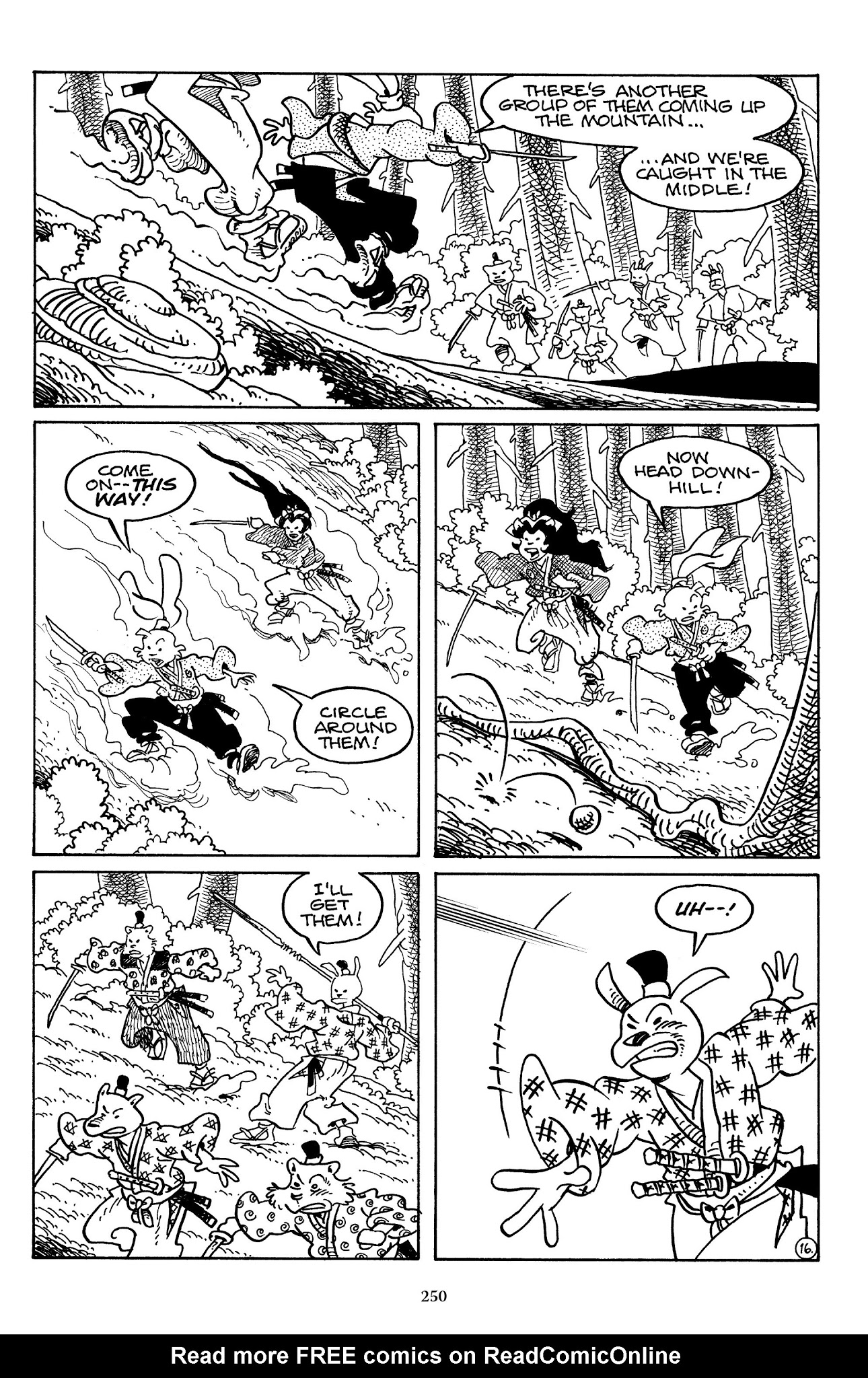 Read online The Usagi Yojimbo Saga comic -  Issue # TPB 5 - 246