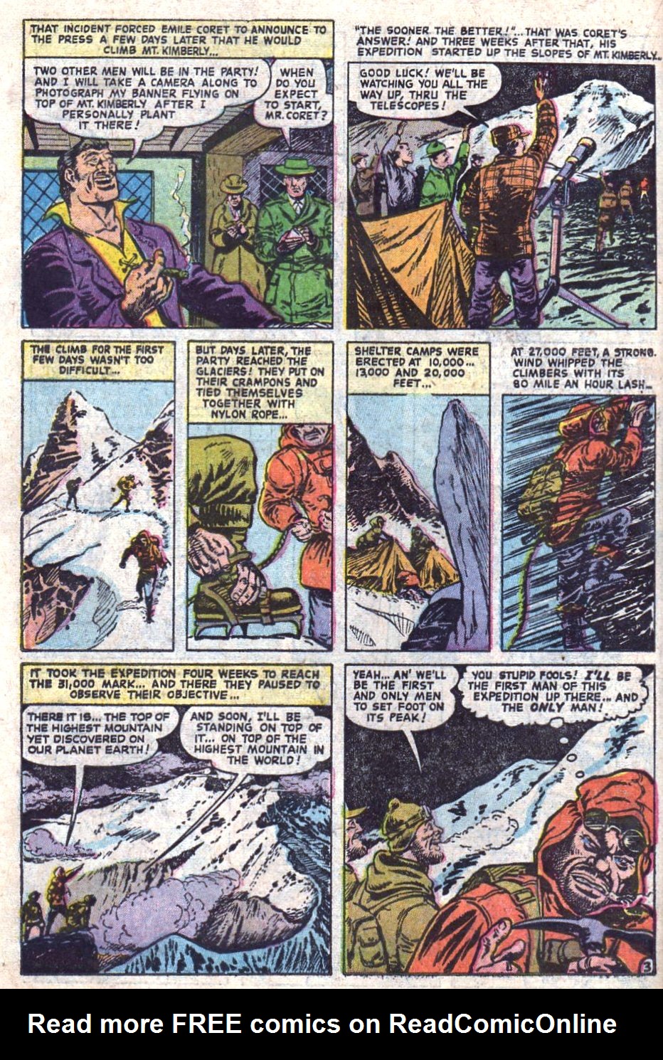 Read online Mystery Tales comic -  Issue #17 - 18