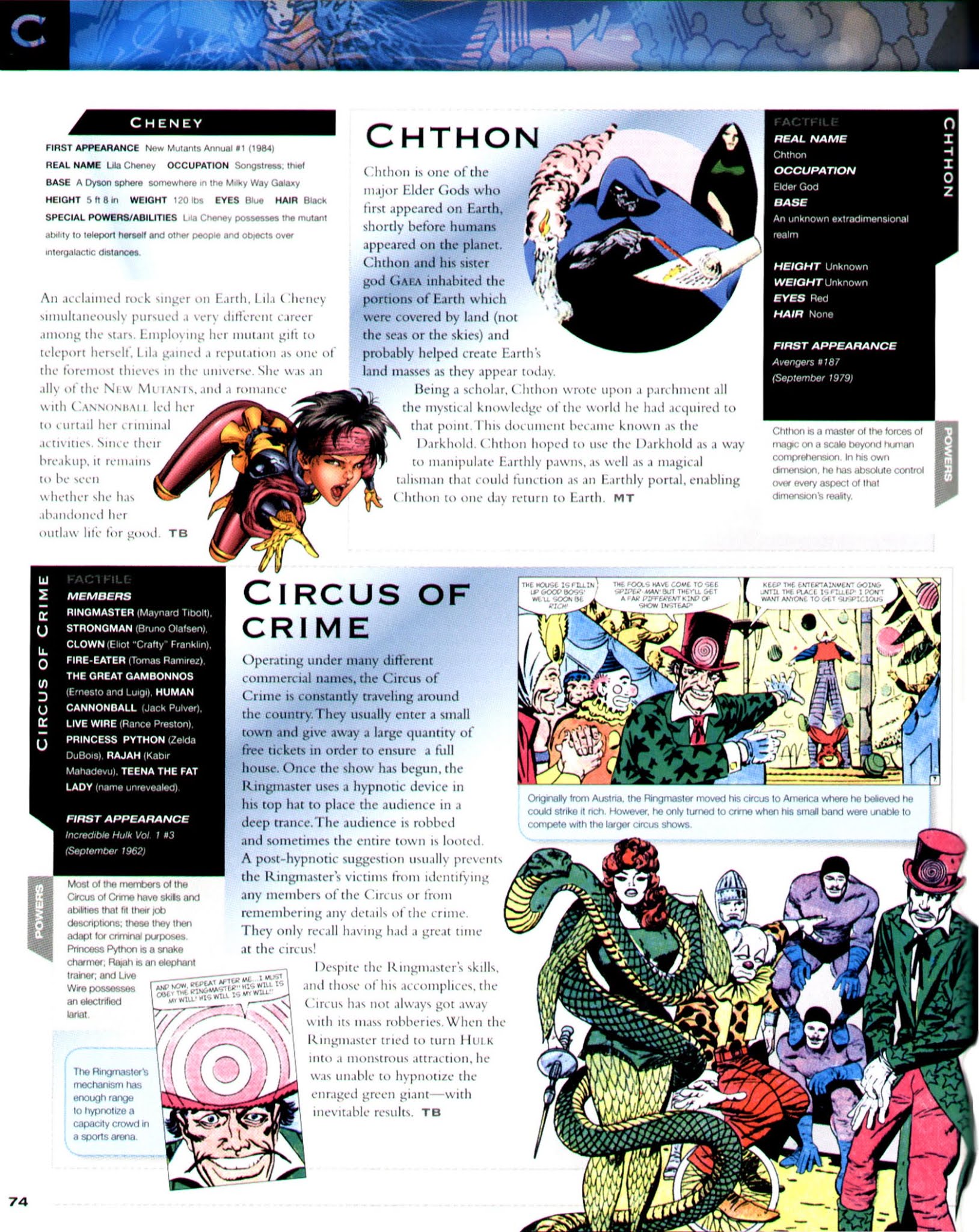 Read online The Marvel Encyclopedia comic -  Issue # TPB 2 (Part 1) - 70